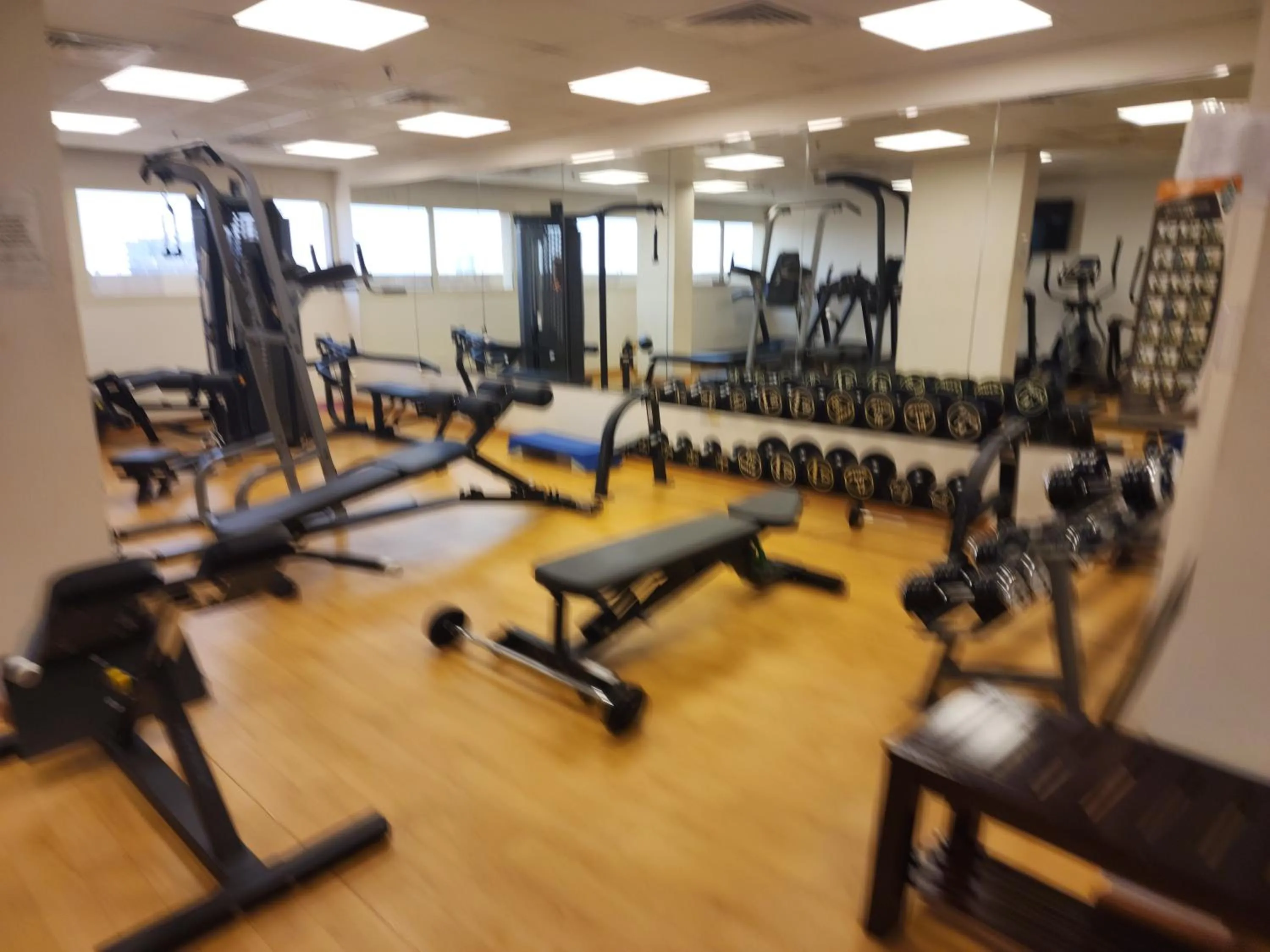 Fitness centre/facilities in Elite 6 Residence - Sports City by Golden Casa