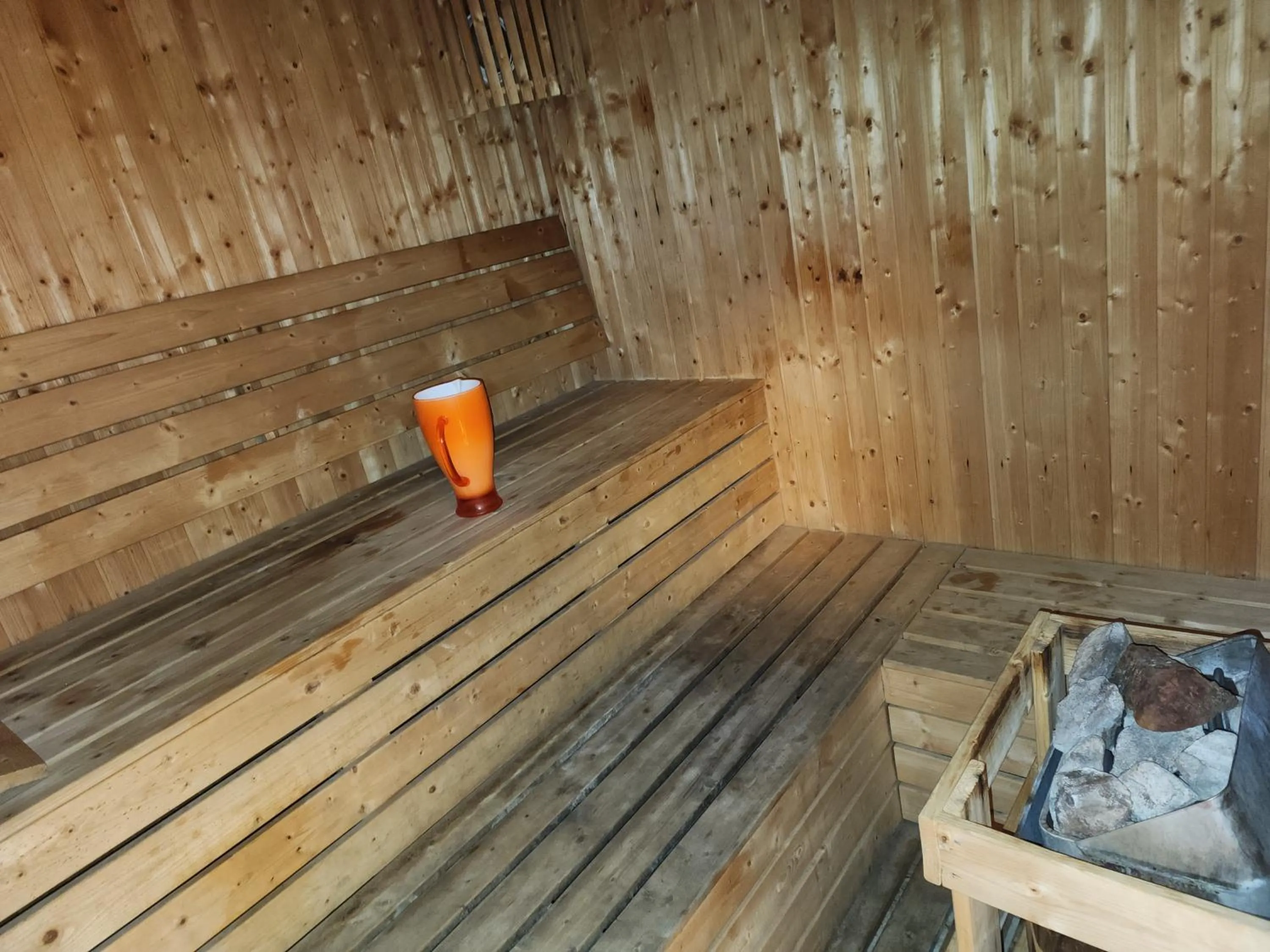Sauna in Elite 6 Residence - Sports City by Golden Casa