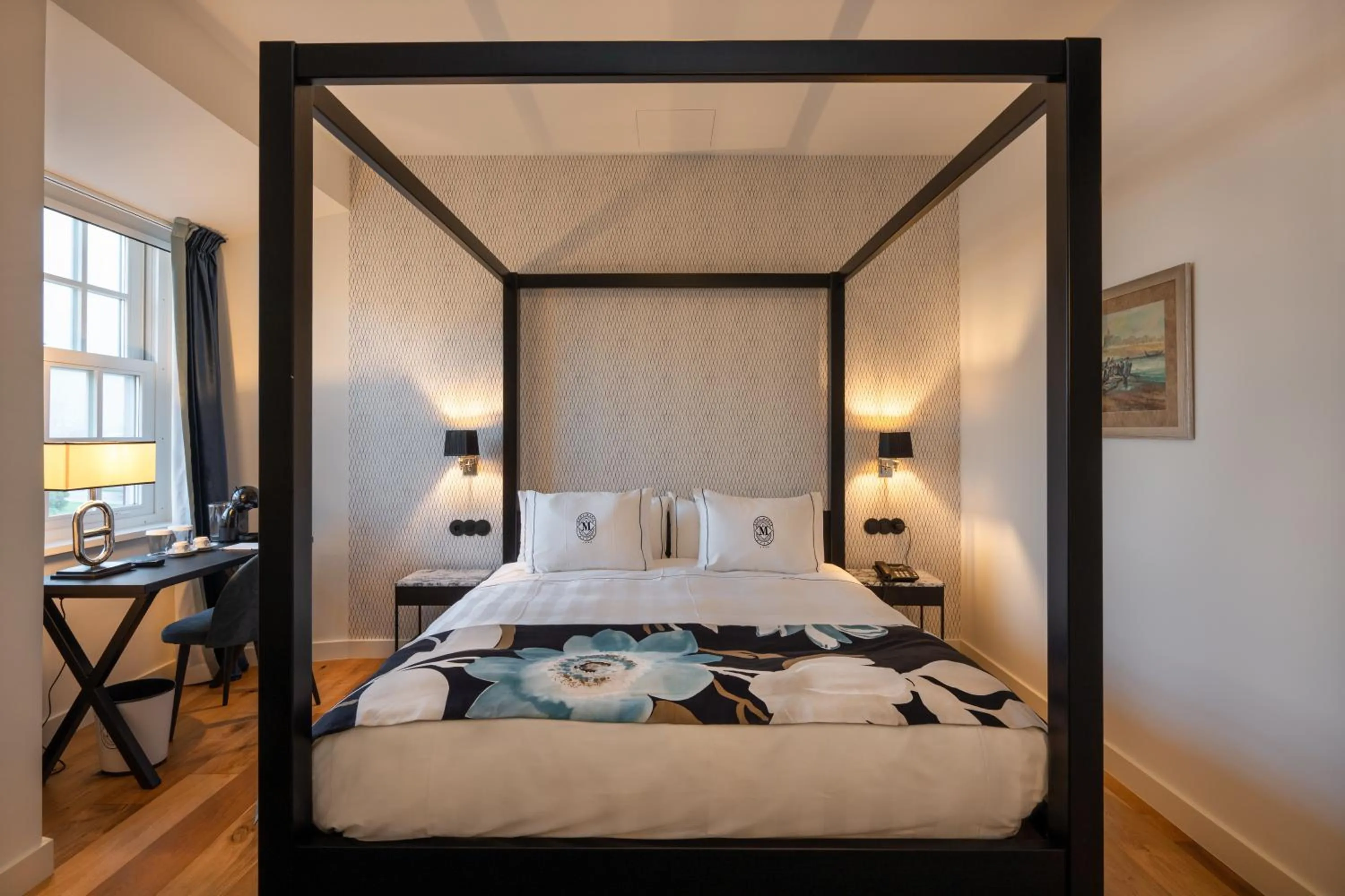 Bed in Dona Maria Hotel