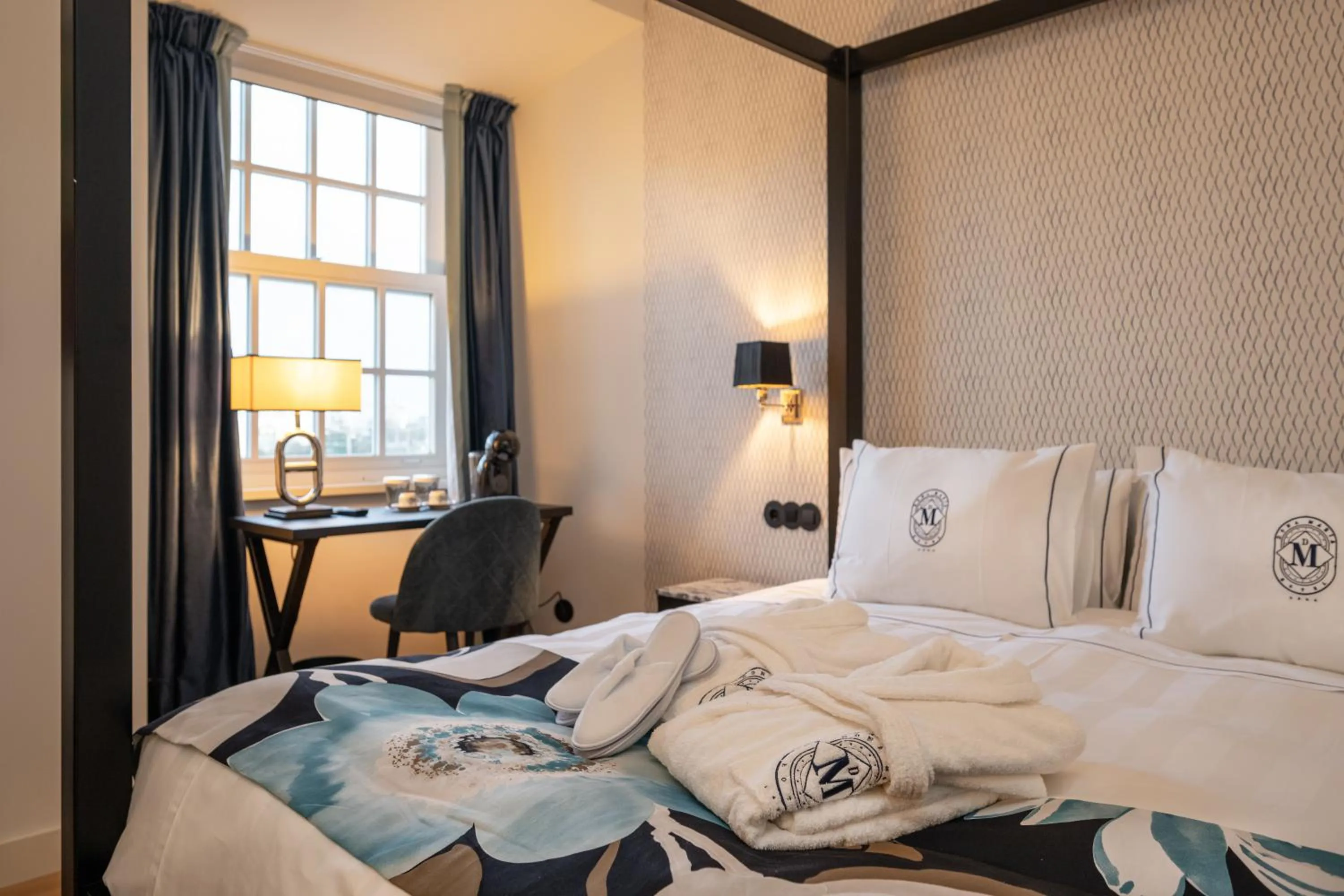 Bed in Dona Maria Hotel