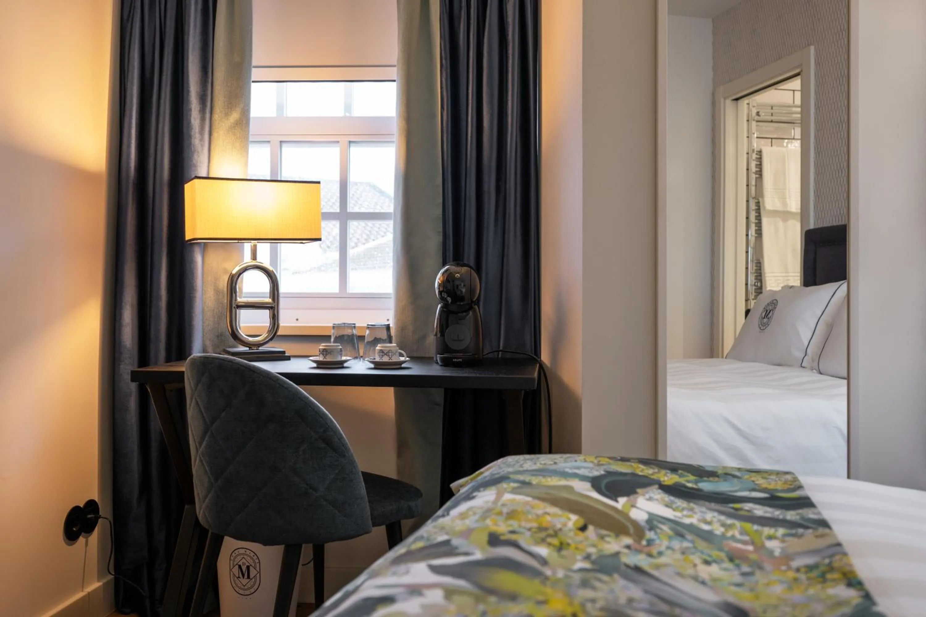 Bed in Dona Maria Hotel