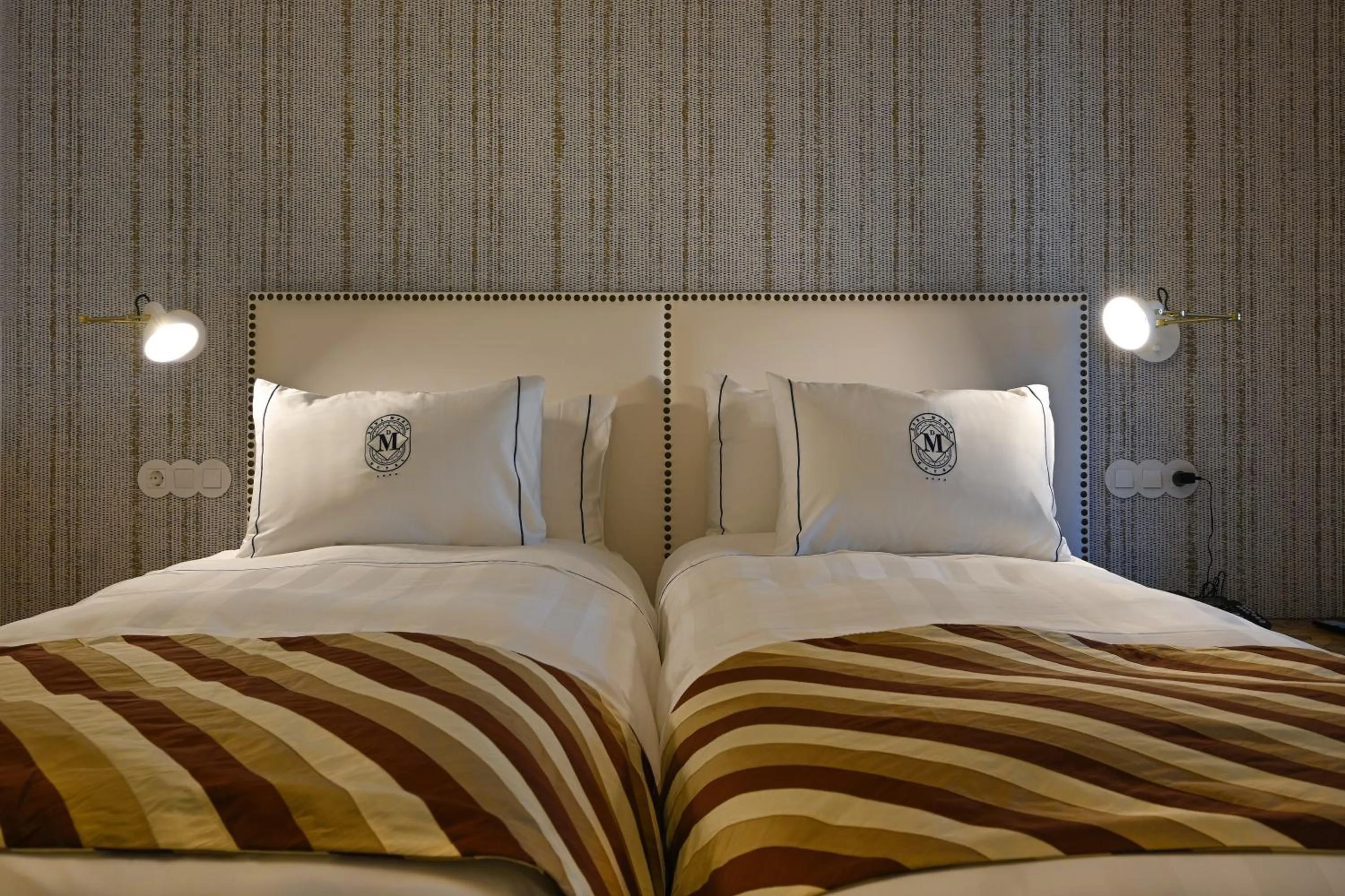 Bed in Dona Maria Hotel