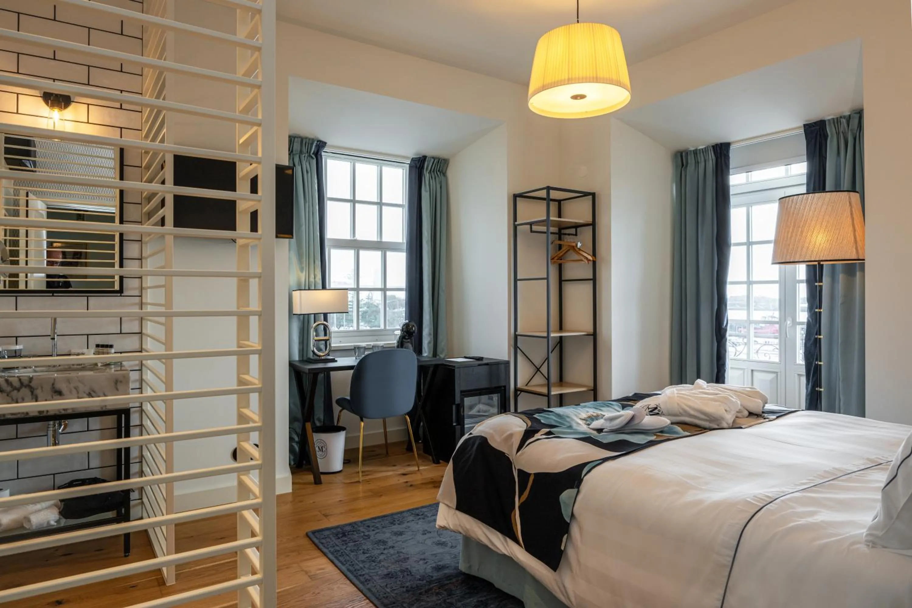 Bed in Dona Maria Hotel