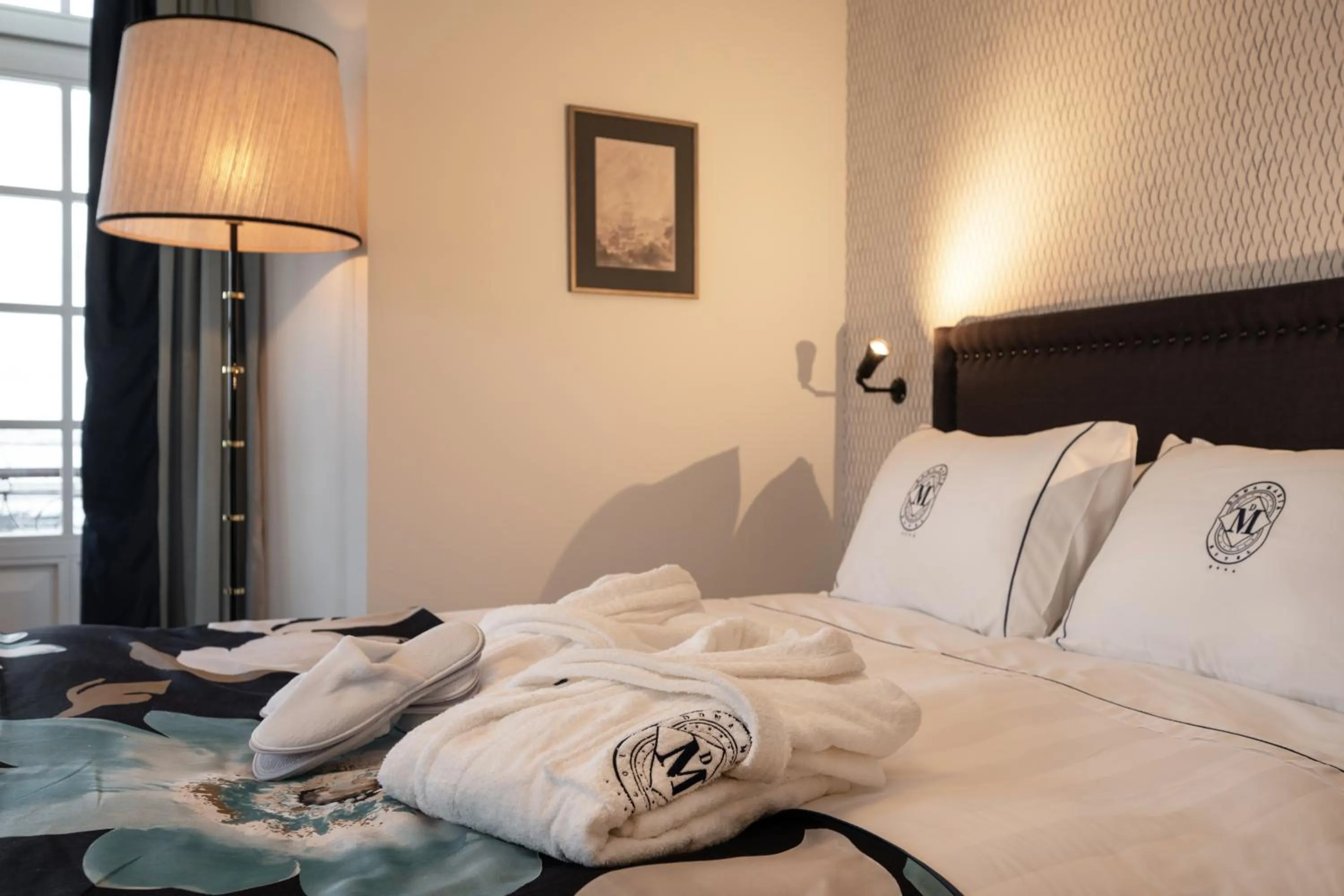 Bed in Dona Maria Hotel