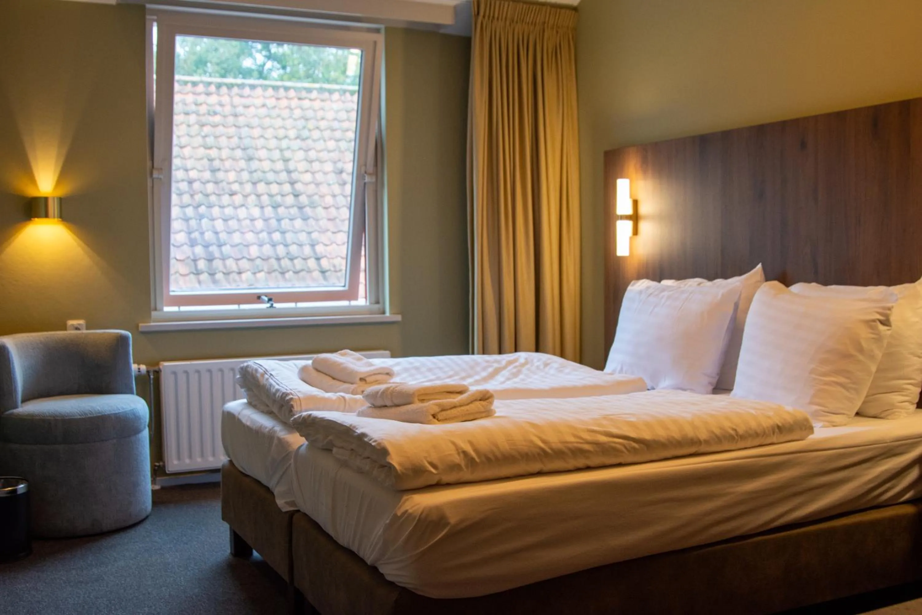 Bed in Strandhotel de Logerij Renesse