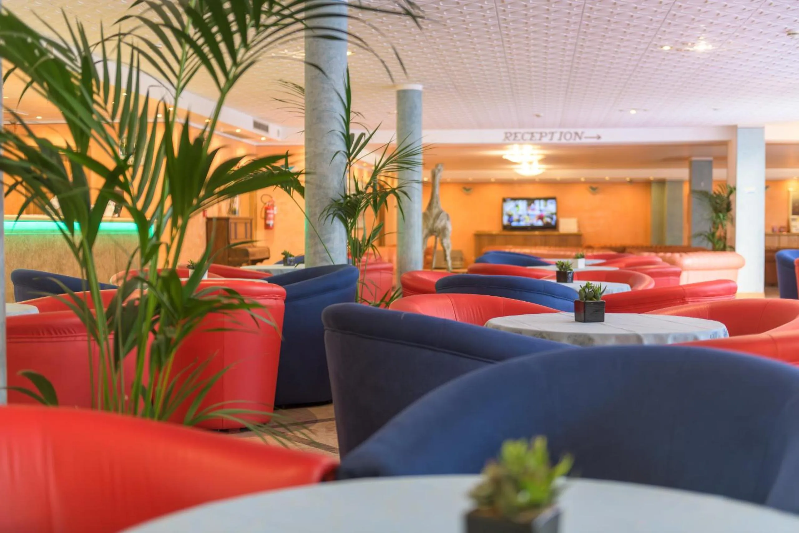 Lobby or reception in Hotel Garda Bellevue