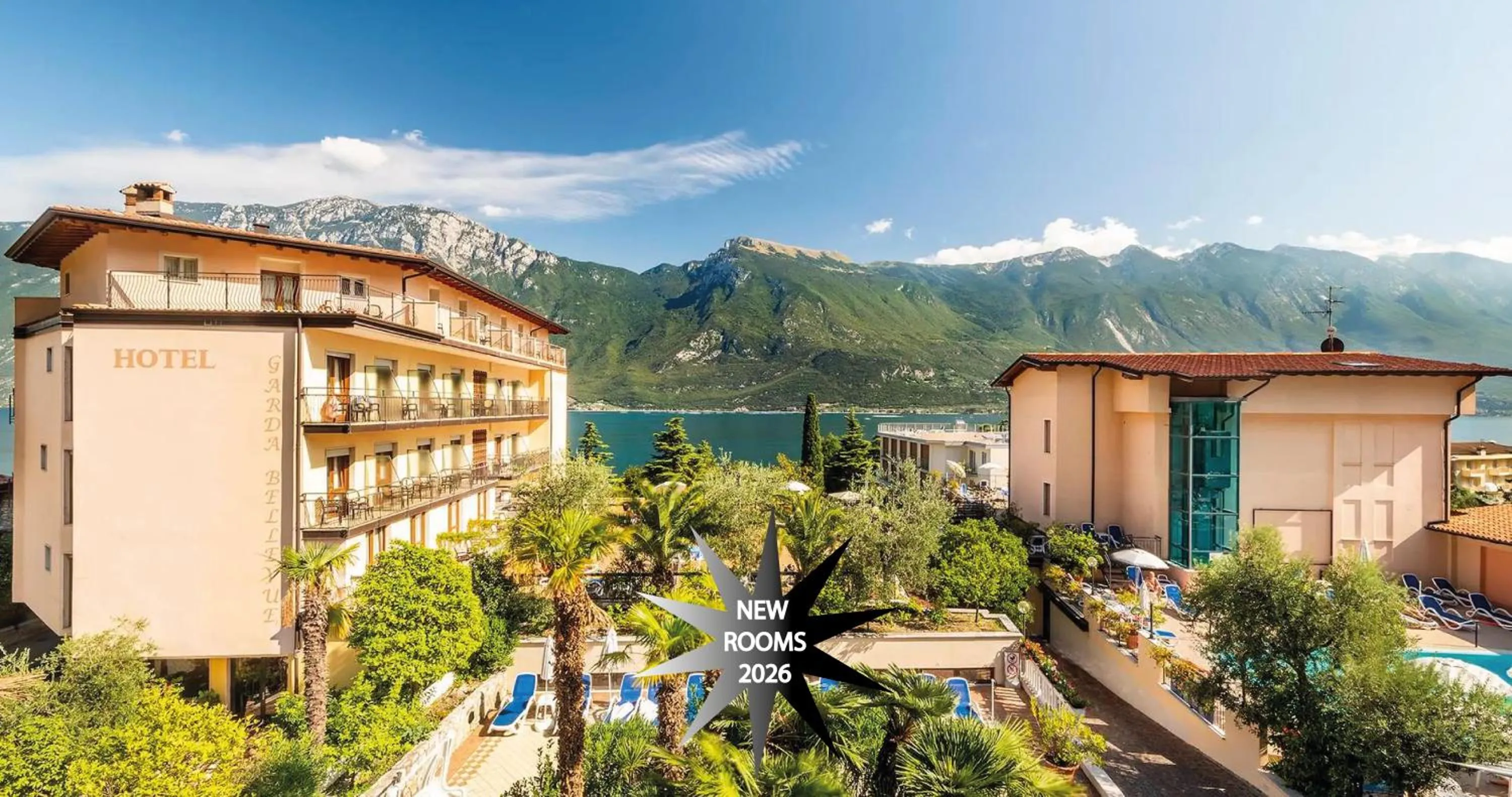 Property building in Hotel Garda Bellevue