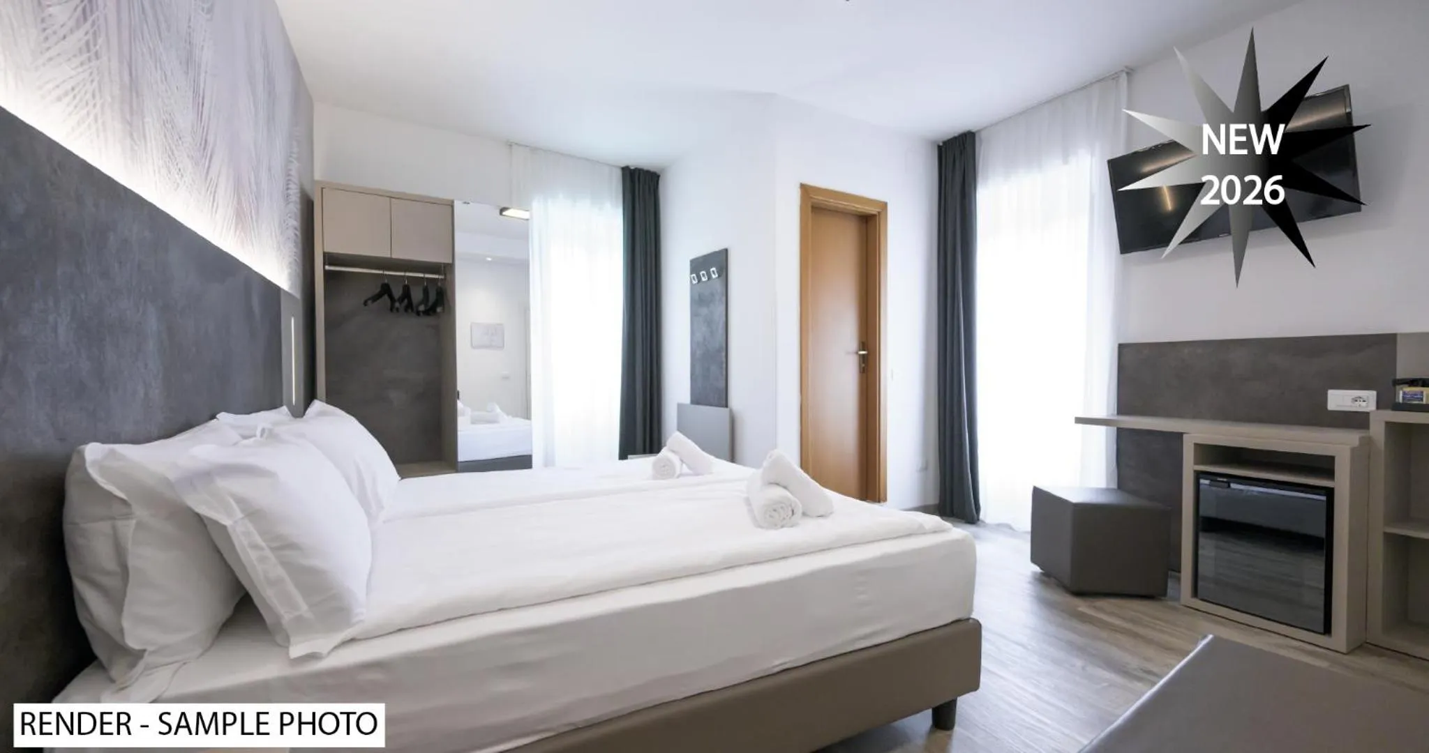 Photo of the whole room, Bed in Hotel Garda Bellevue