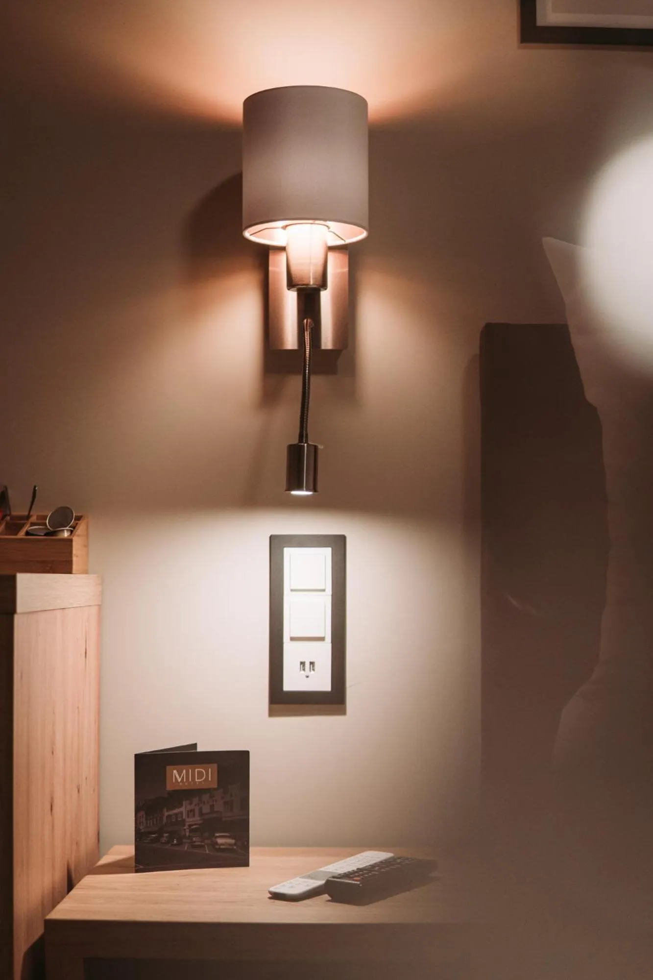 Bedroom in Hôtel du Midi