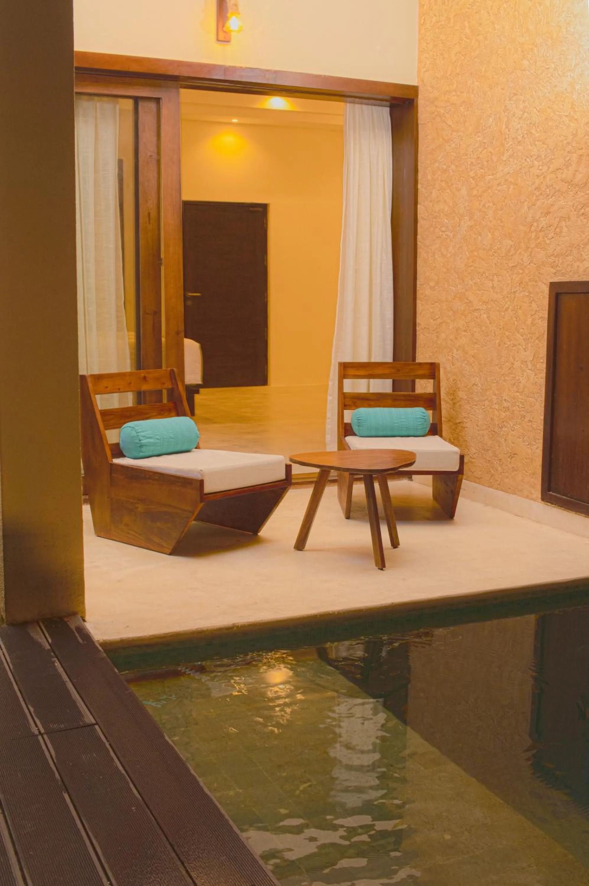 Pool view in Spicepeek Boutique Hotel CMB Airport