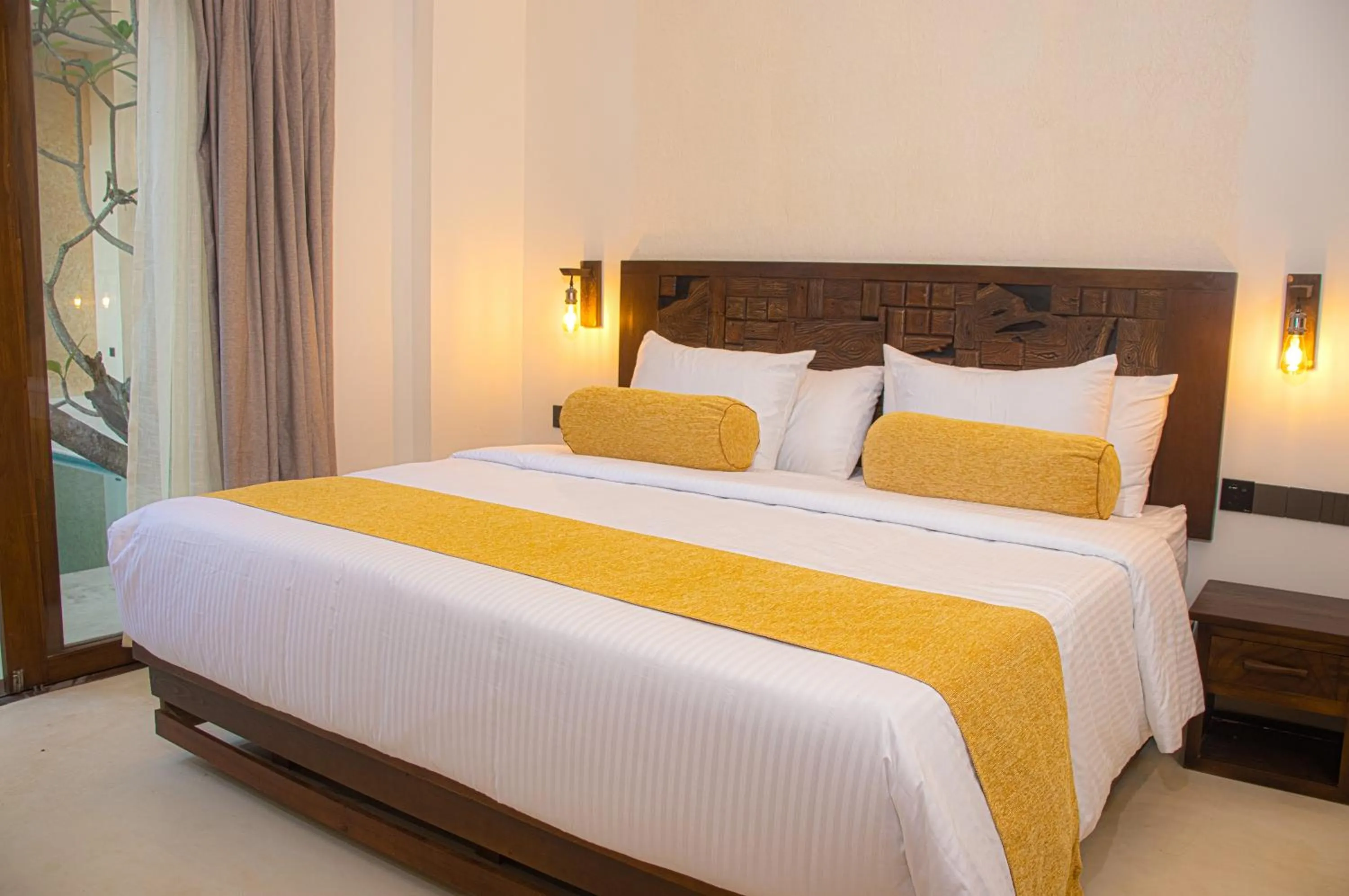 Bedroom, Bed in Spicepeek Boutique Hotel CMB Airport