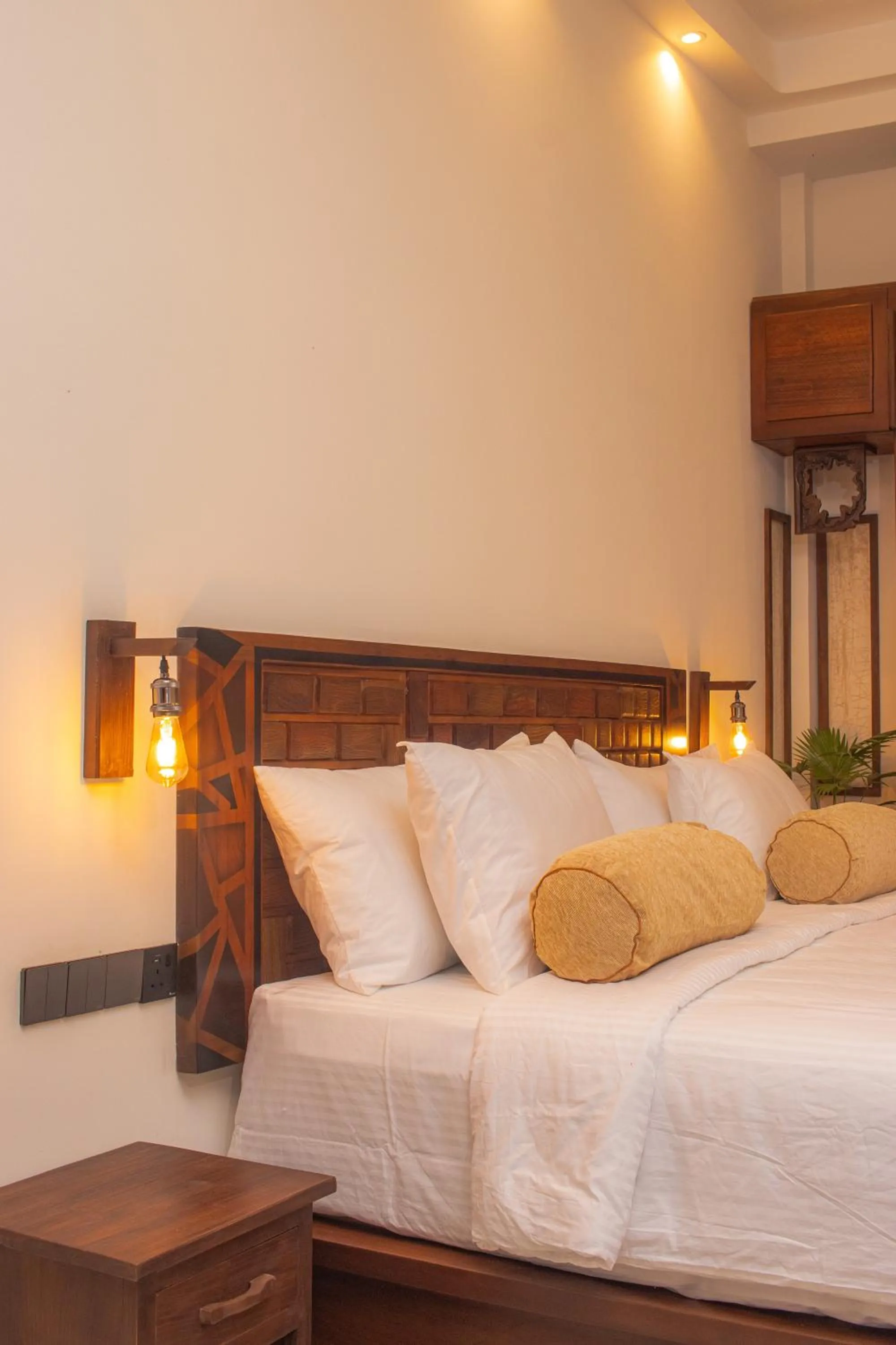 Bed in Spicepeek Boutique Hotel CMB Airport