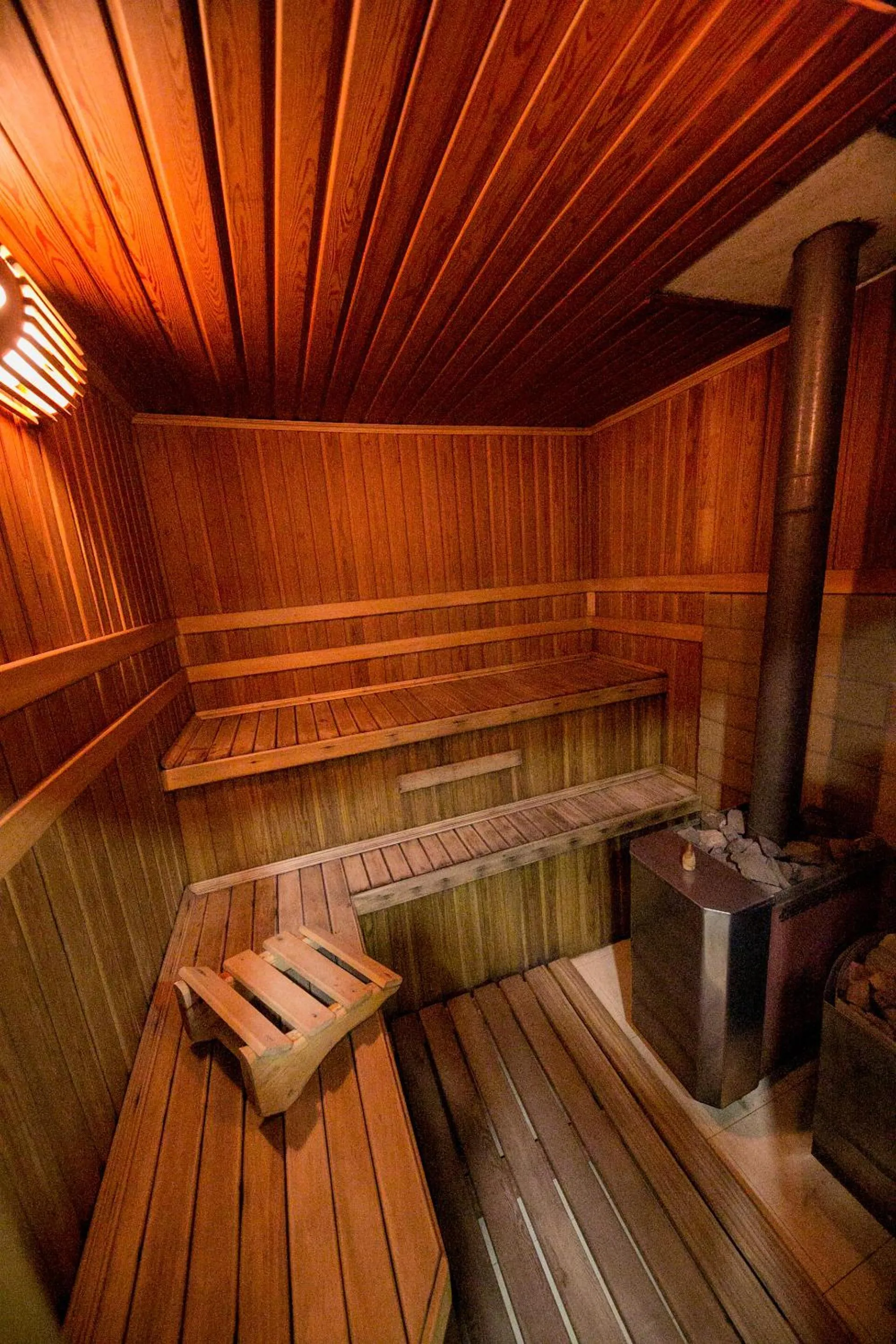 Sauna in Hotel Flagman