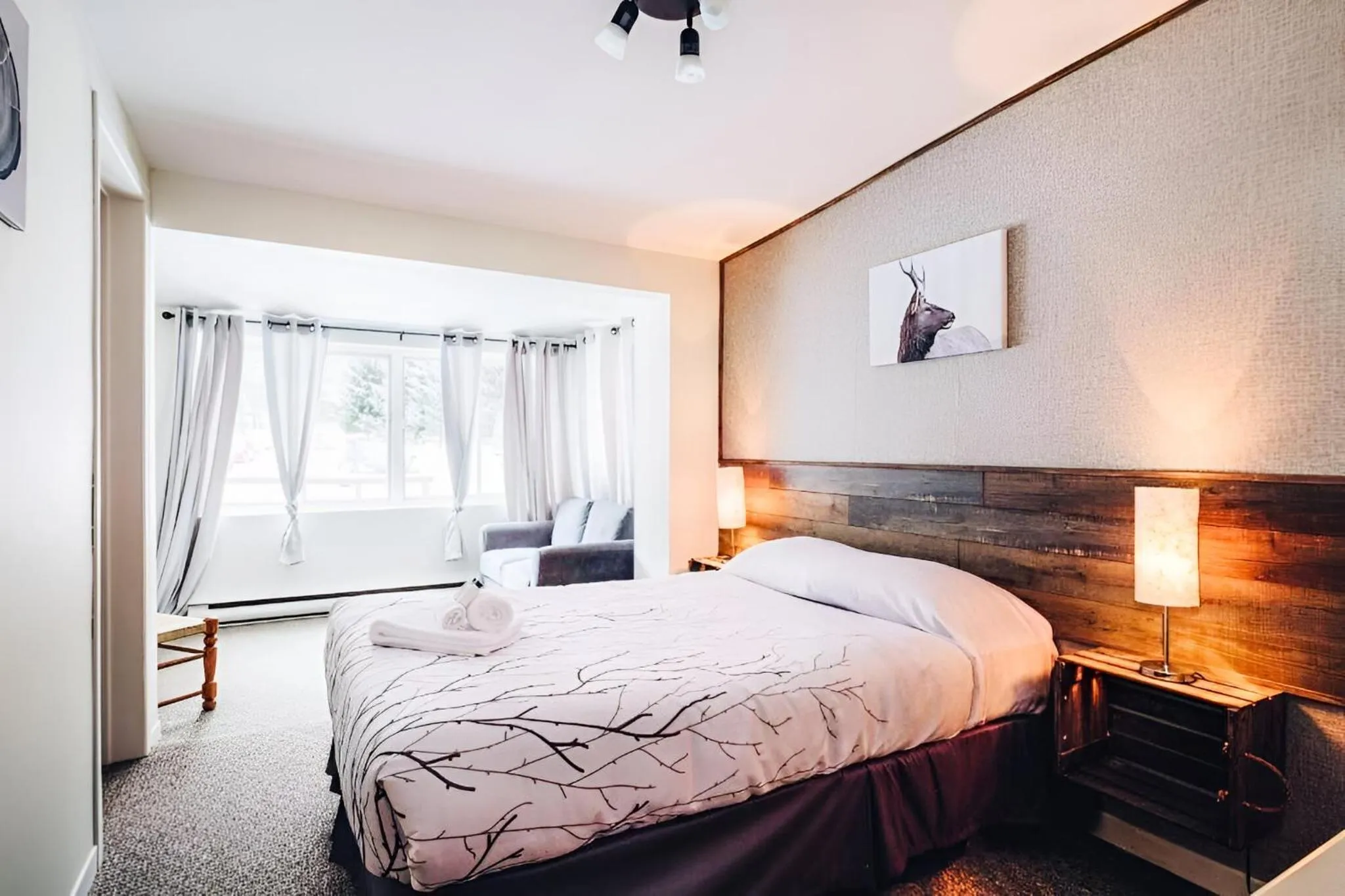 Bed in Auberge Morritt