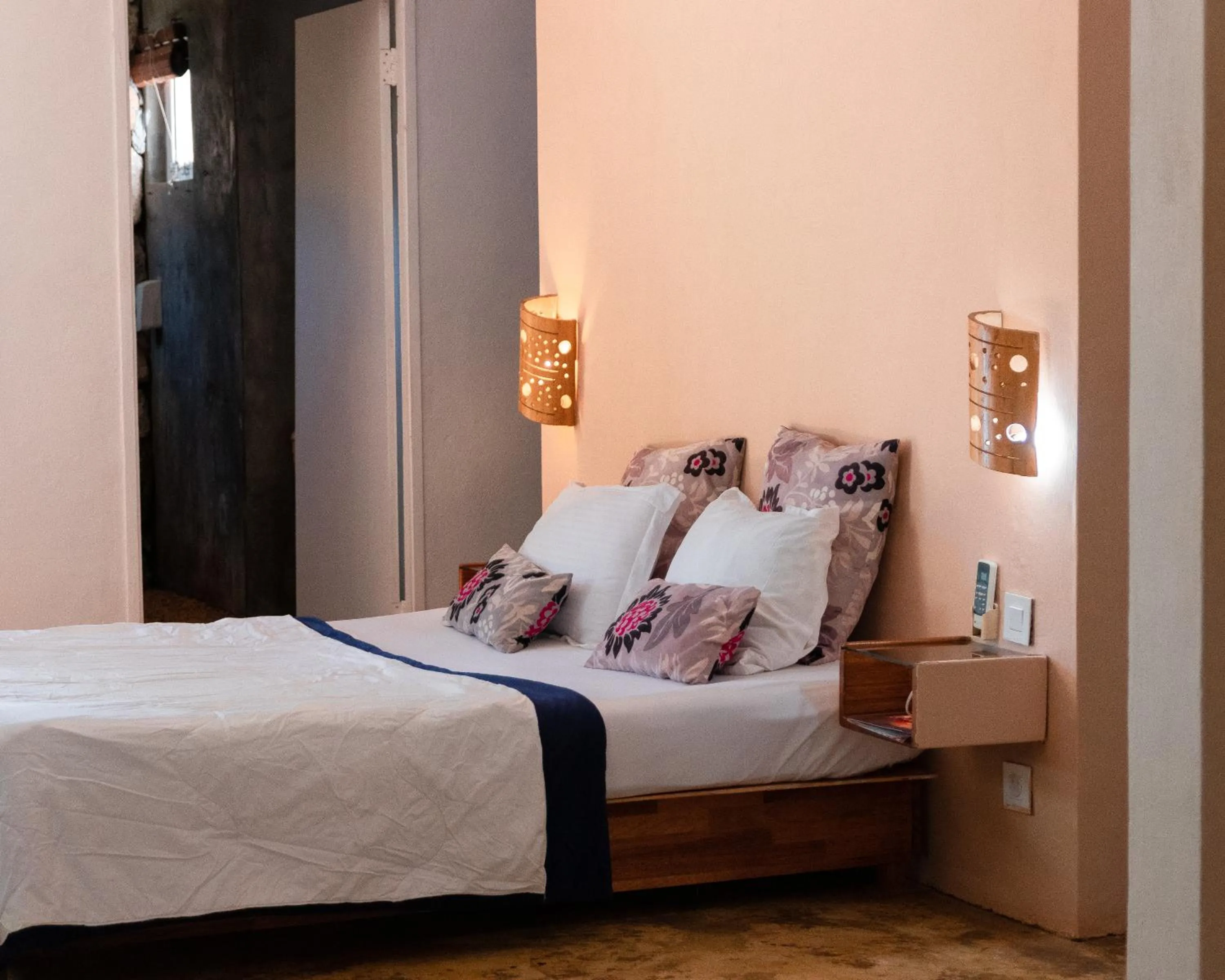 Bed in Nativ Lodge and Spa