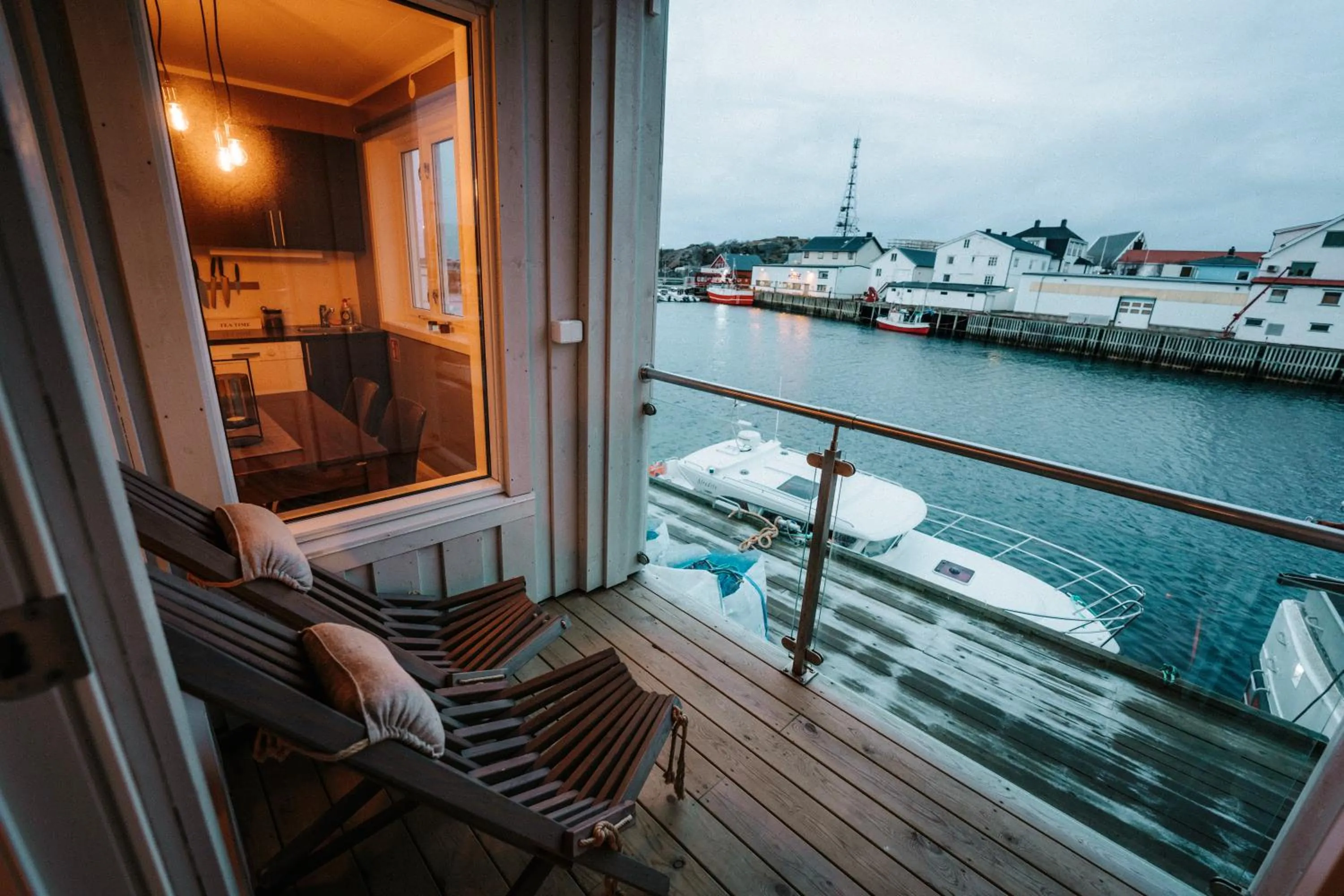 View (from property/room) in Tobiasbrygga