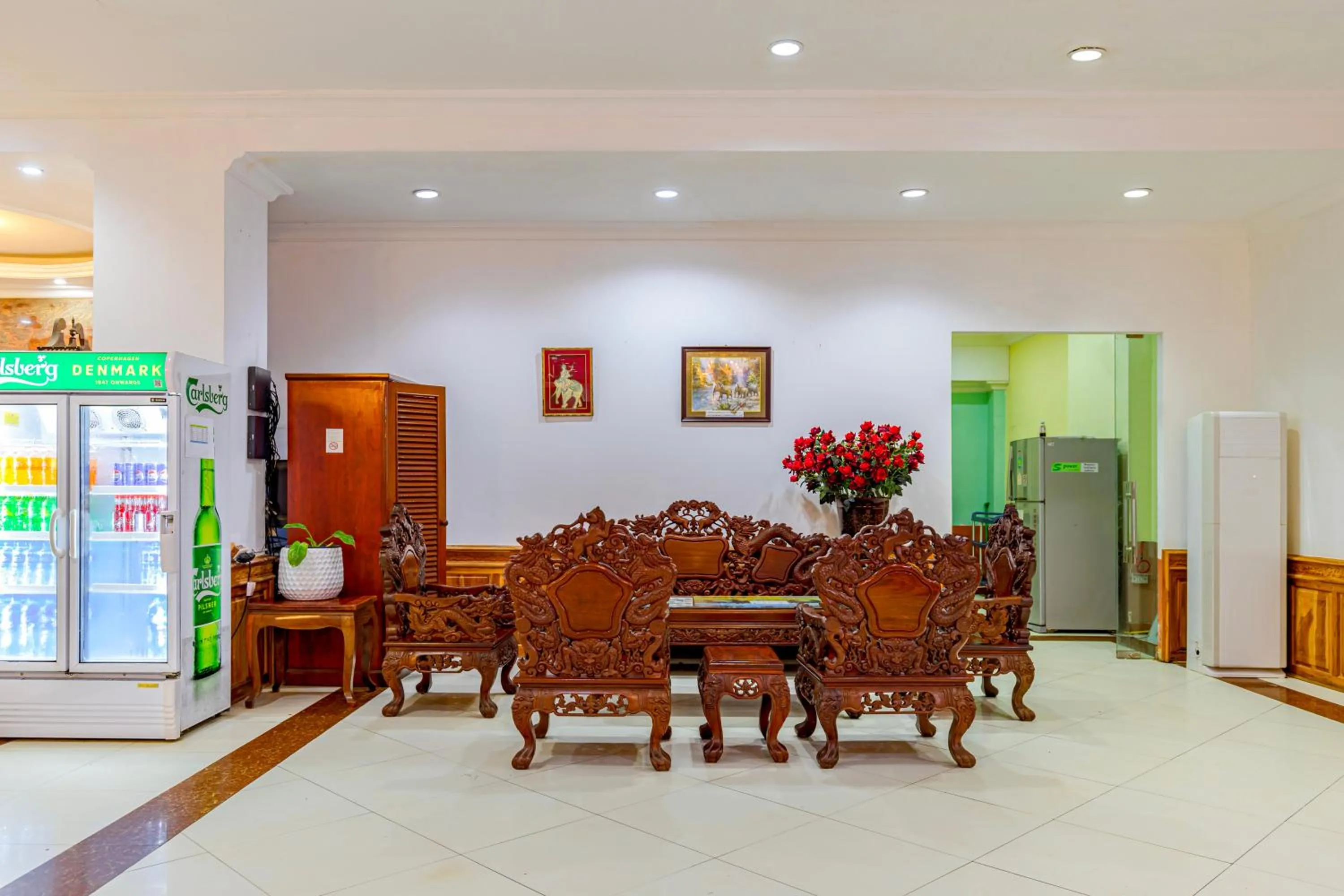 Lobby or reception in Lisha Roungnakhone Hotel