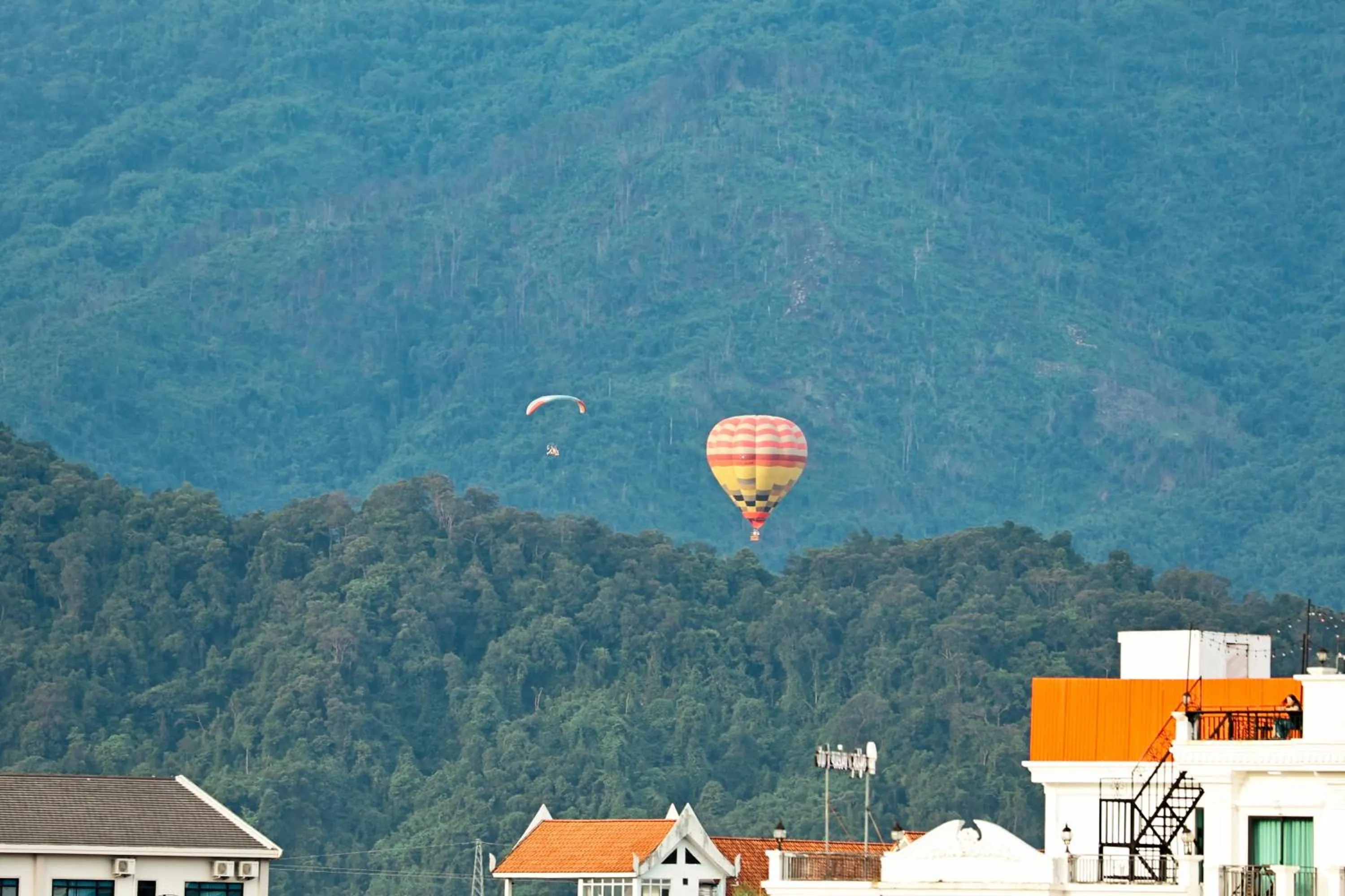 Natural landscape in Lisha Roungnakhone Hotel