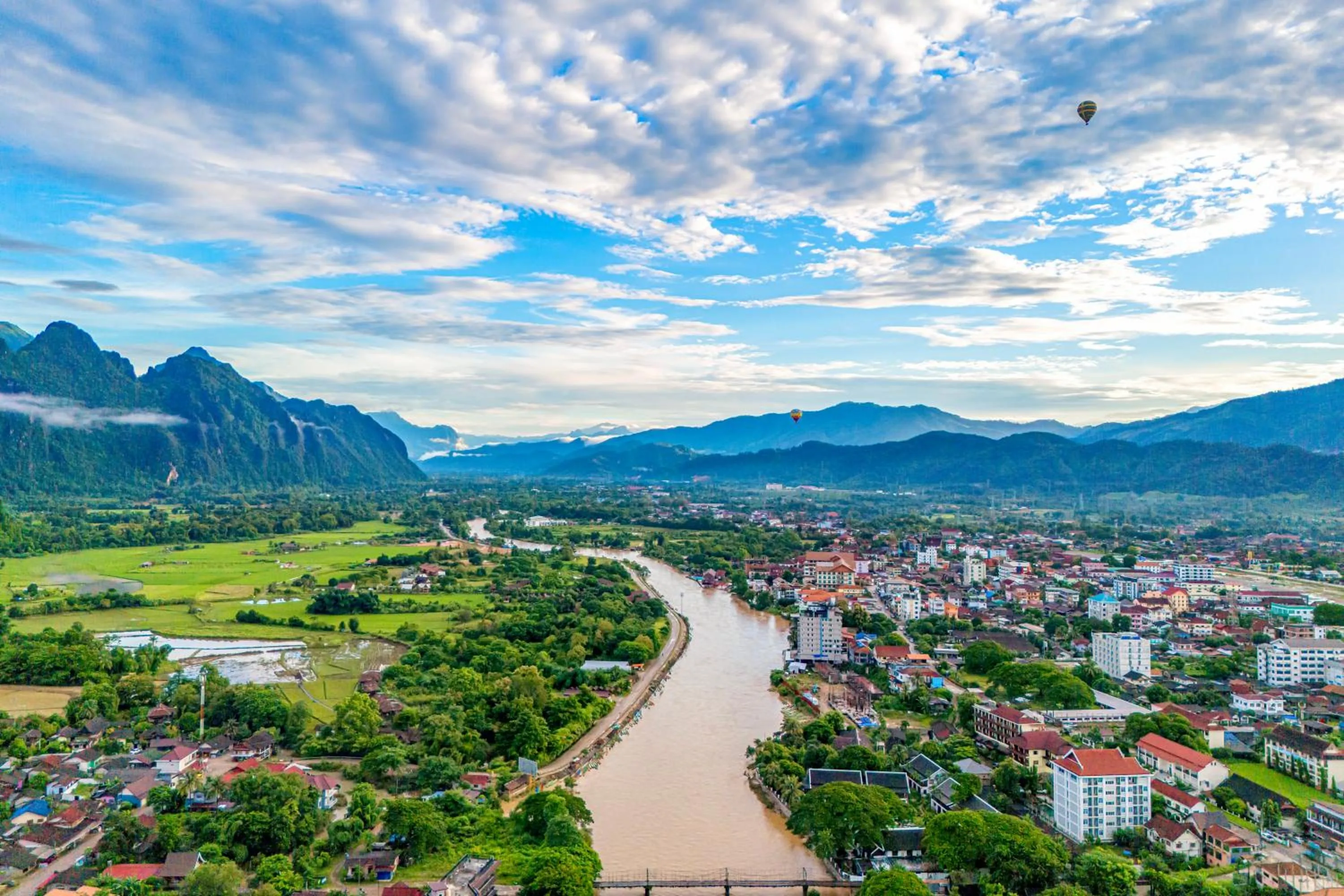 Natural landscape in Lisha Roungnakhone Hotel