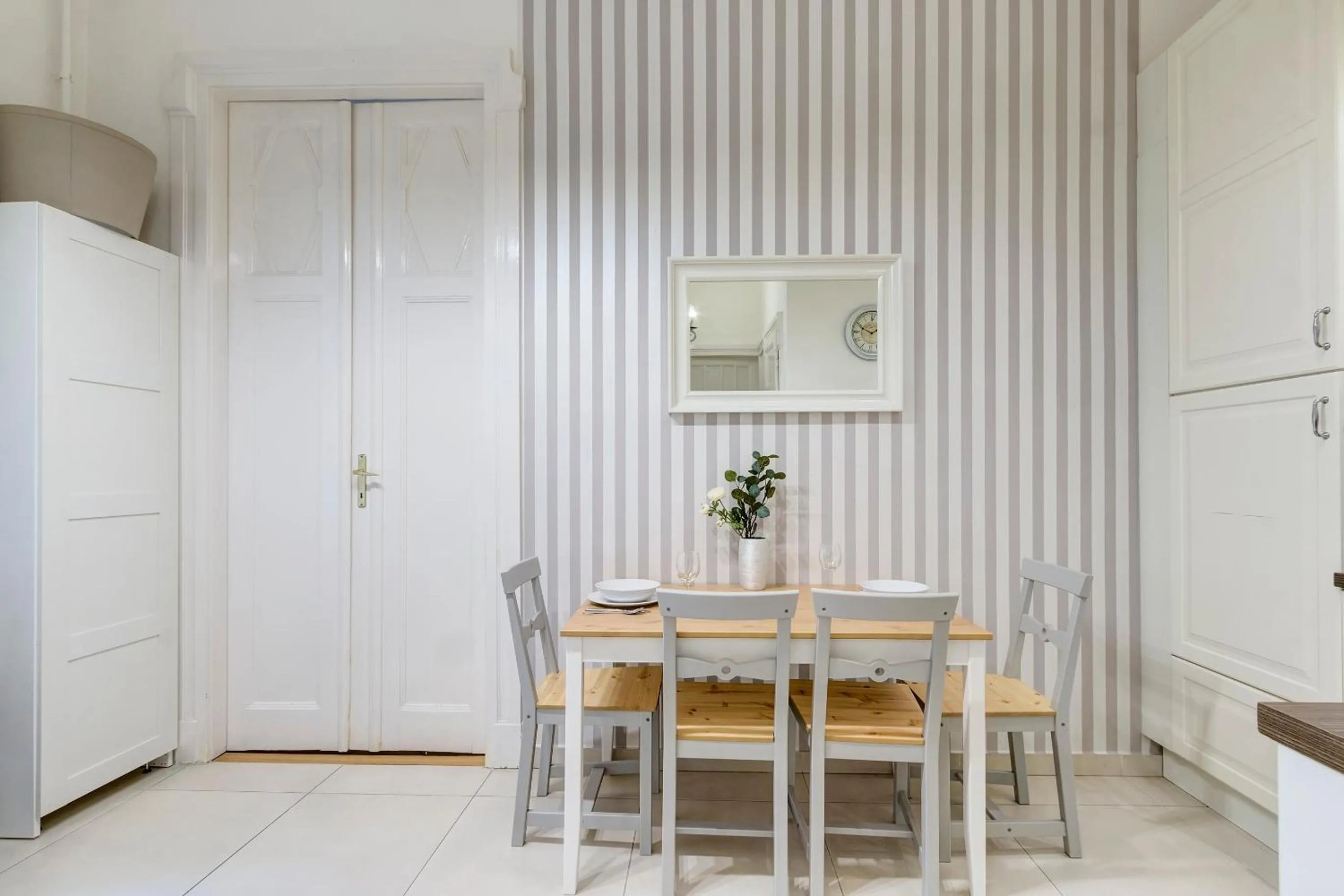 Dining area in Fashion Street Luxury Apartment
