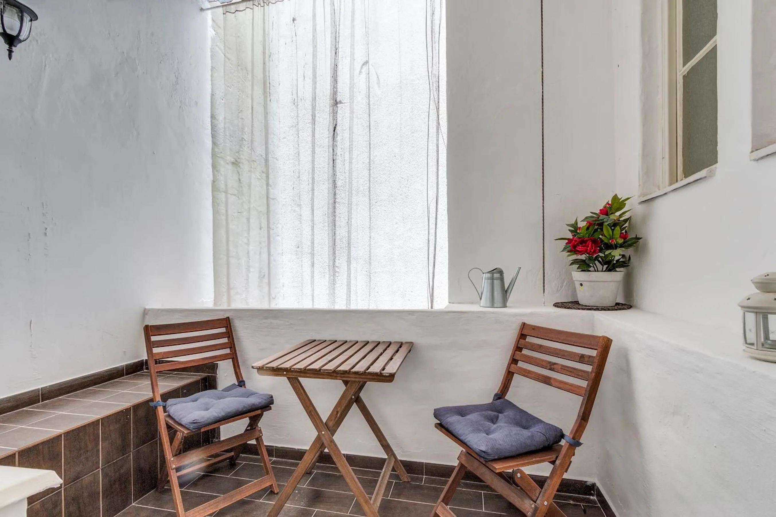 Balcony/Terrace in Fashion Street Luxury Apartment