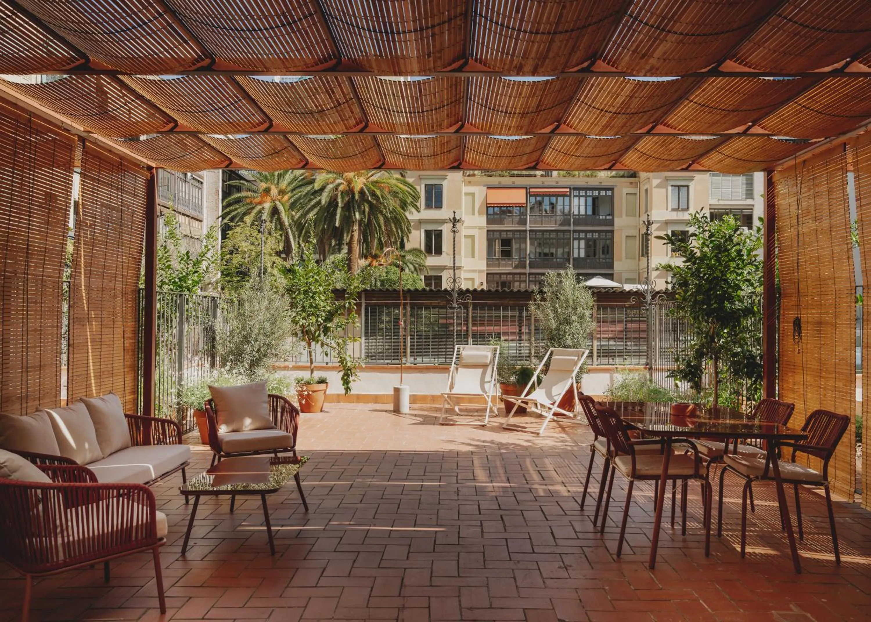 Patio in Casa Llimona Hotel Boutique