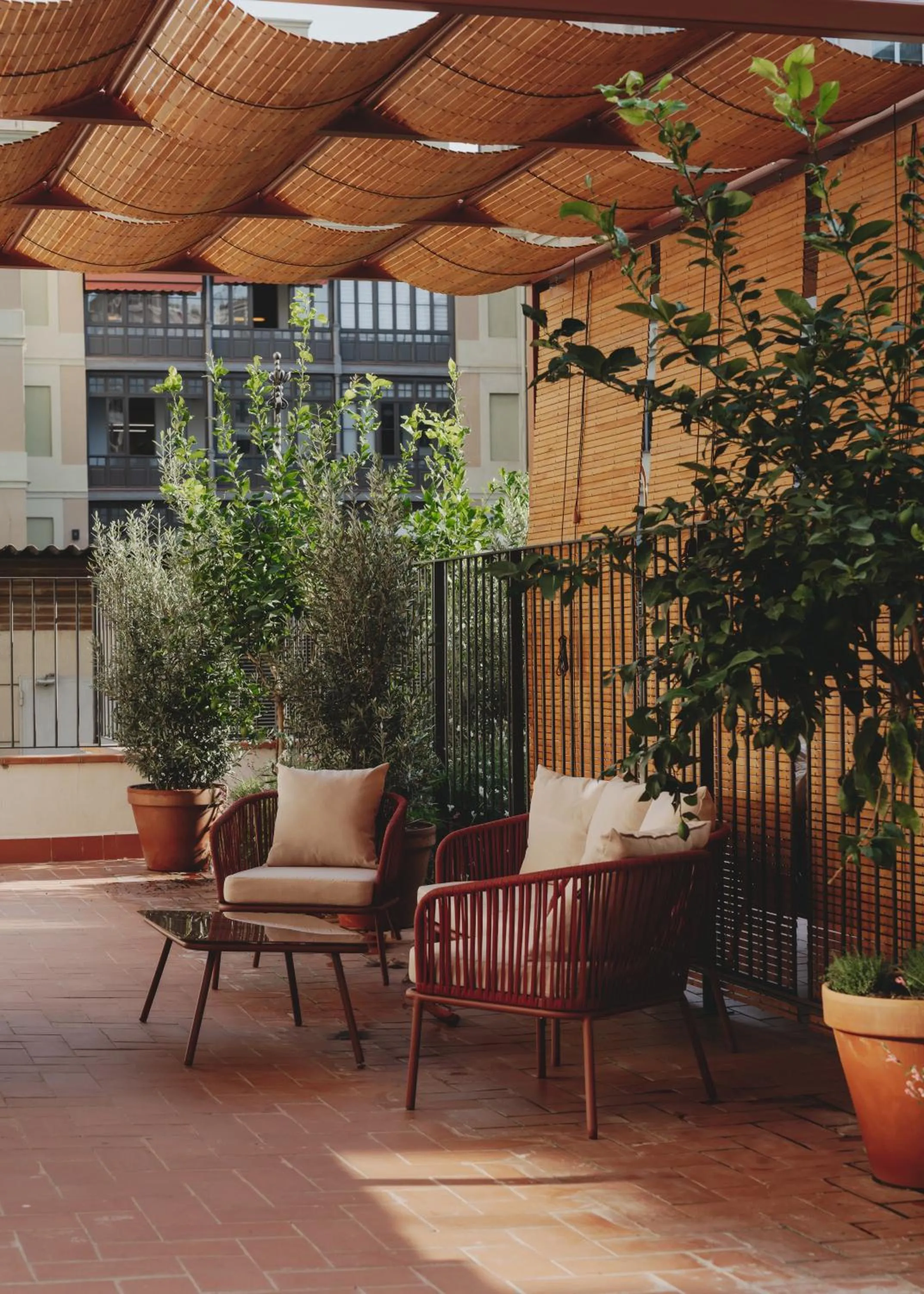 Patio in Casa Llimona Hotel Boutique