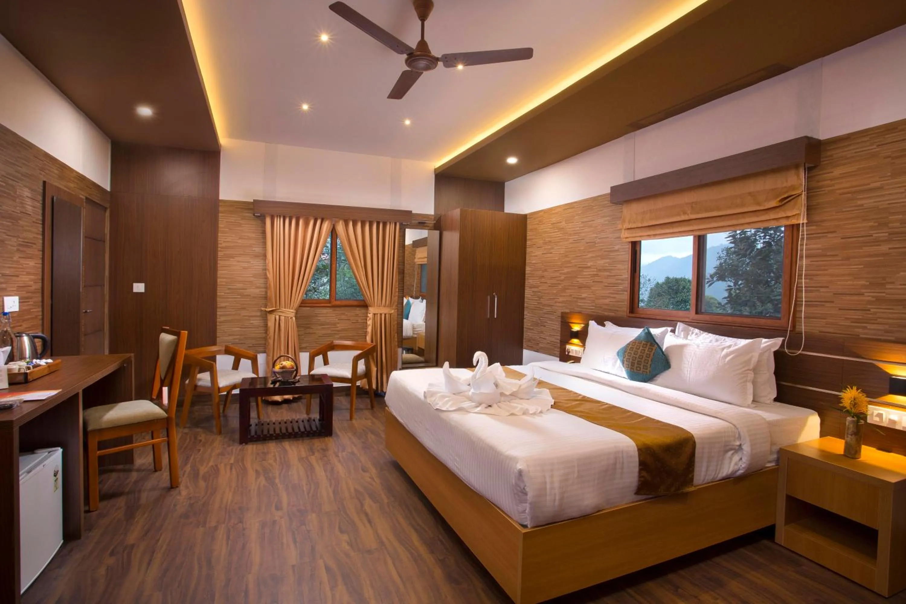 Bed in Dream Catcher Plantation Resort