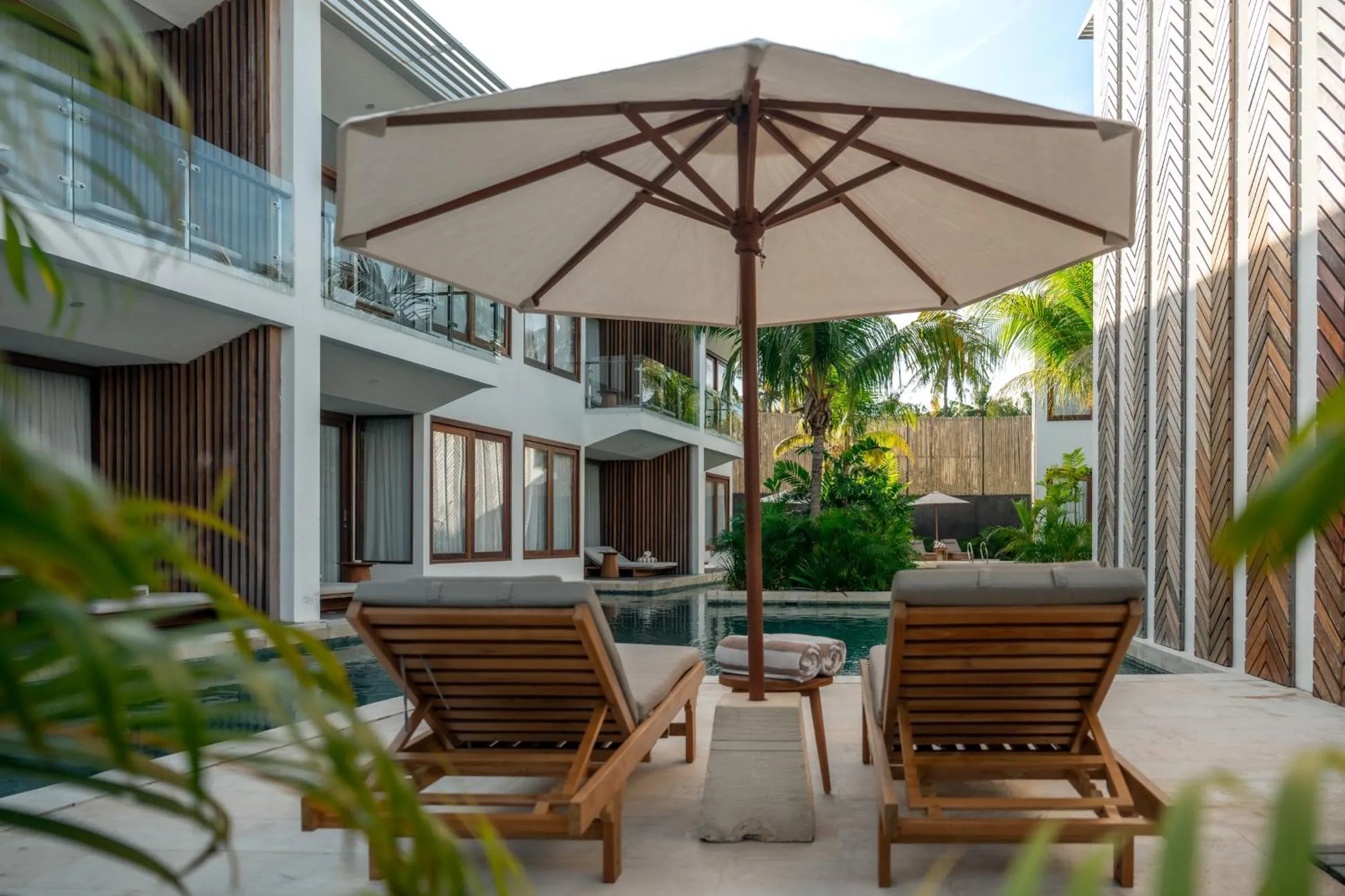 Pool view in Cocana Resort Gili Trawangan