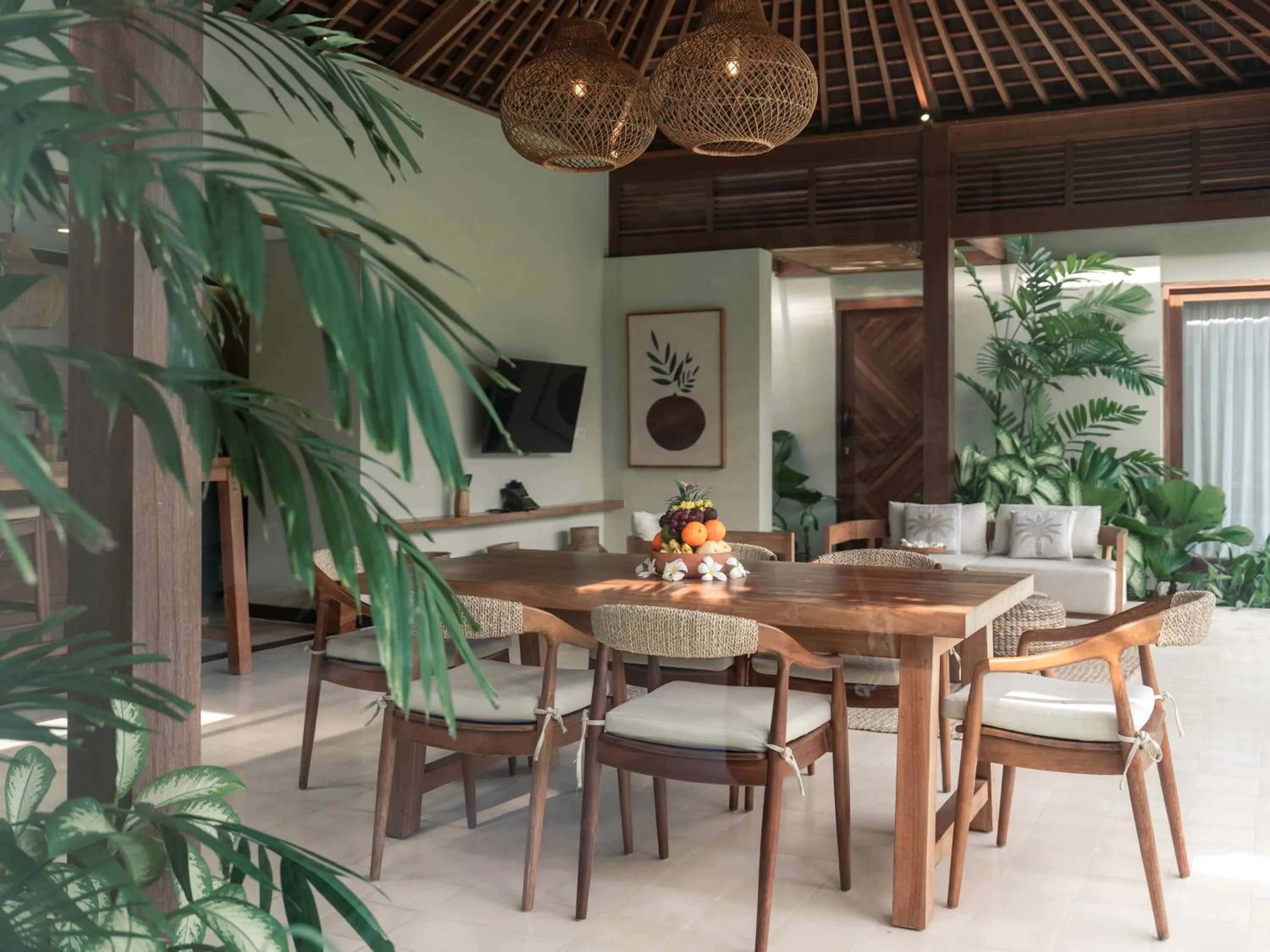 Dining area in Cocana Resort Gili Trawangan