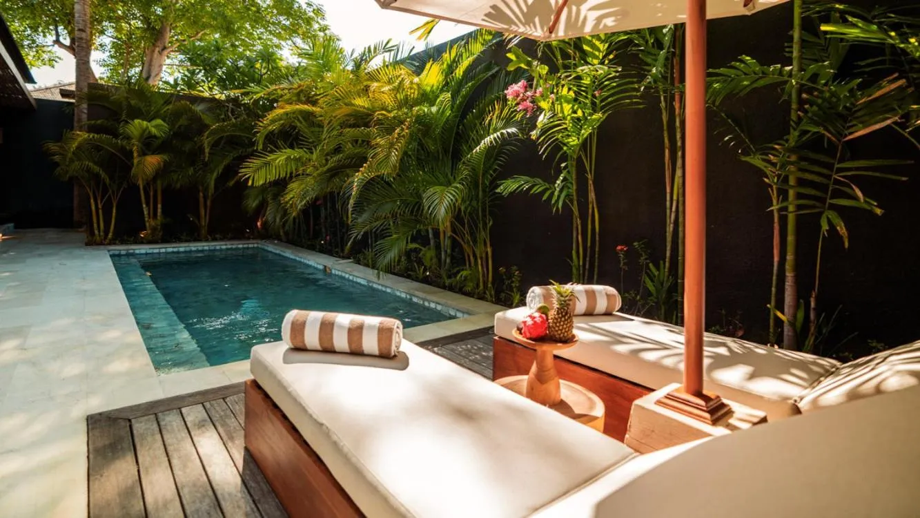 Pool view in Cocana Resort Gili Trawangan