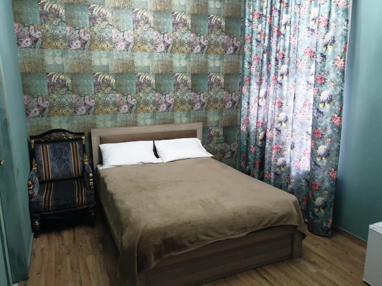 Bed in Hotel Zerta Old Tbilisi