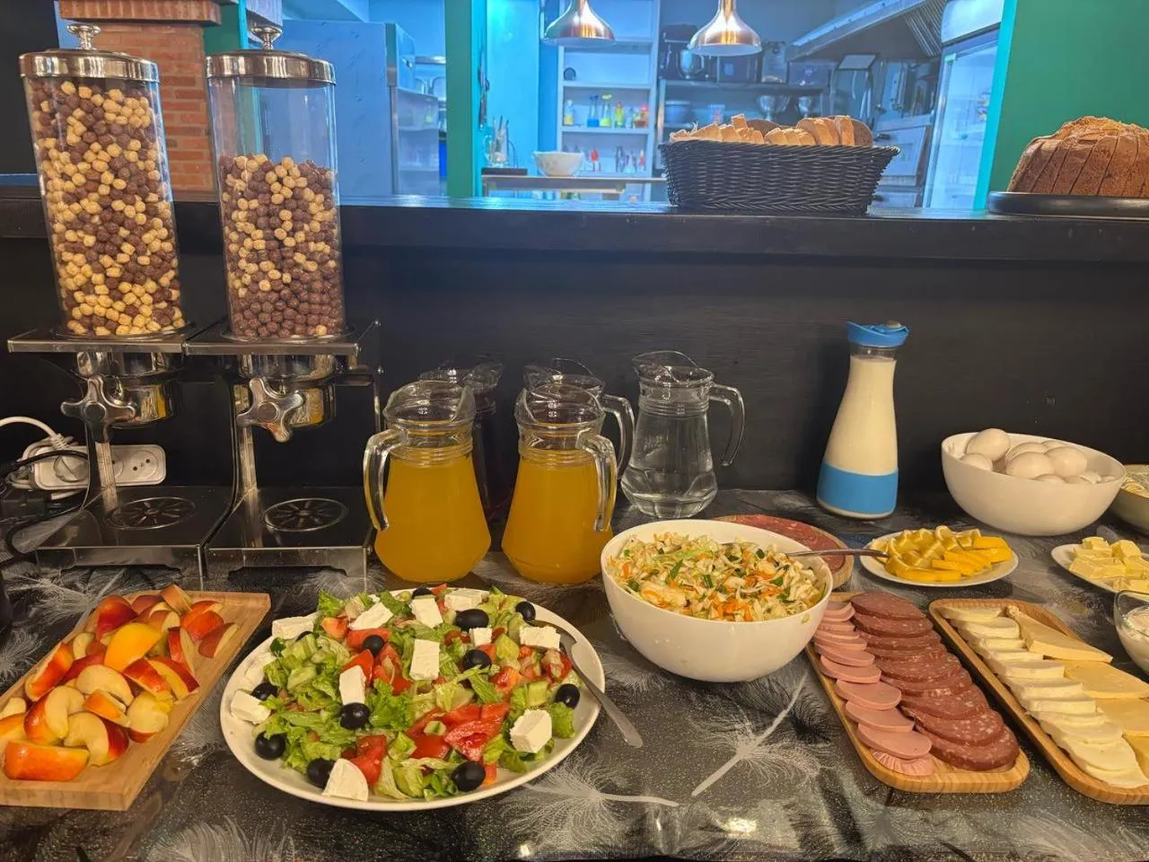 Food and drinks in Hotel Zerta Old Tbilisi