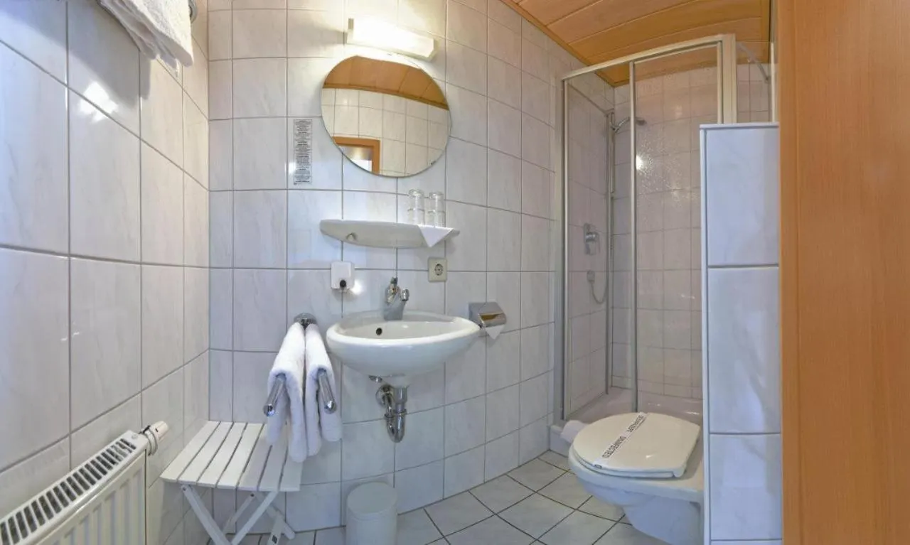 Bathroom in Hotel und Restaurant Adler