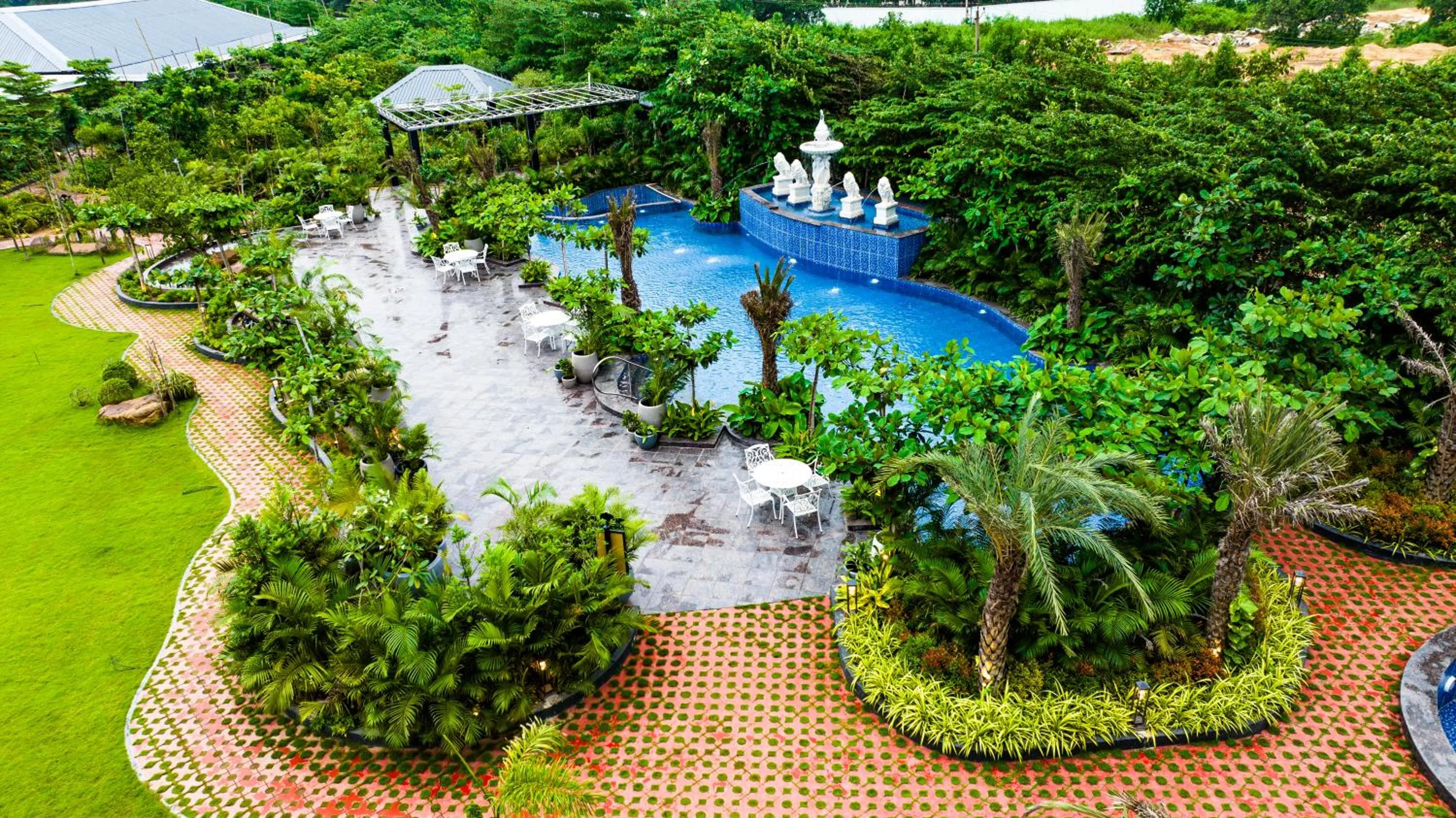 Bird's eye view in Mayfair Oasis Resort & Convention