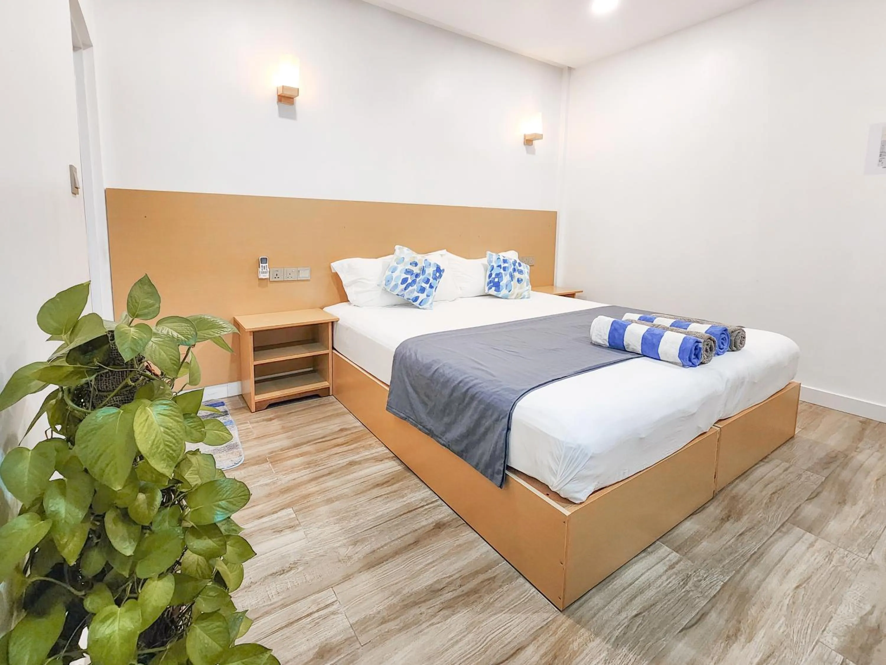 Bed in Raalhu Fonu Maldives