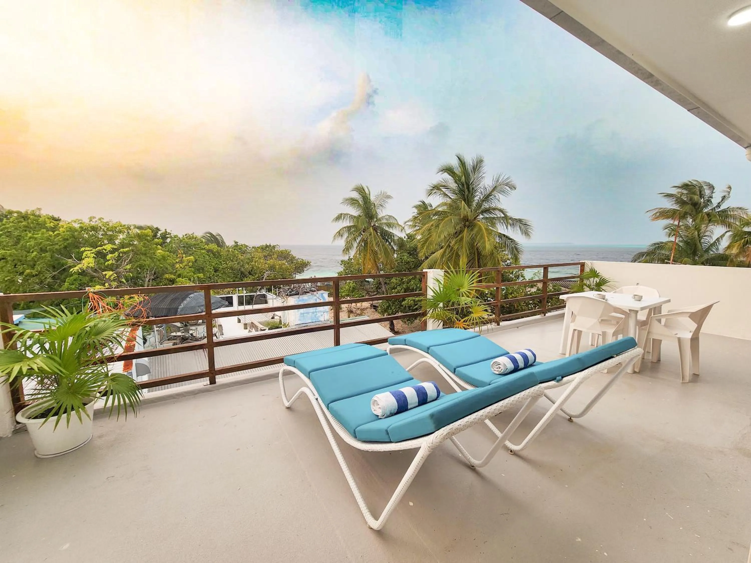 Balcony/Terrace in Raalhu Fonu Maldives