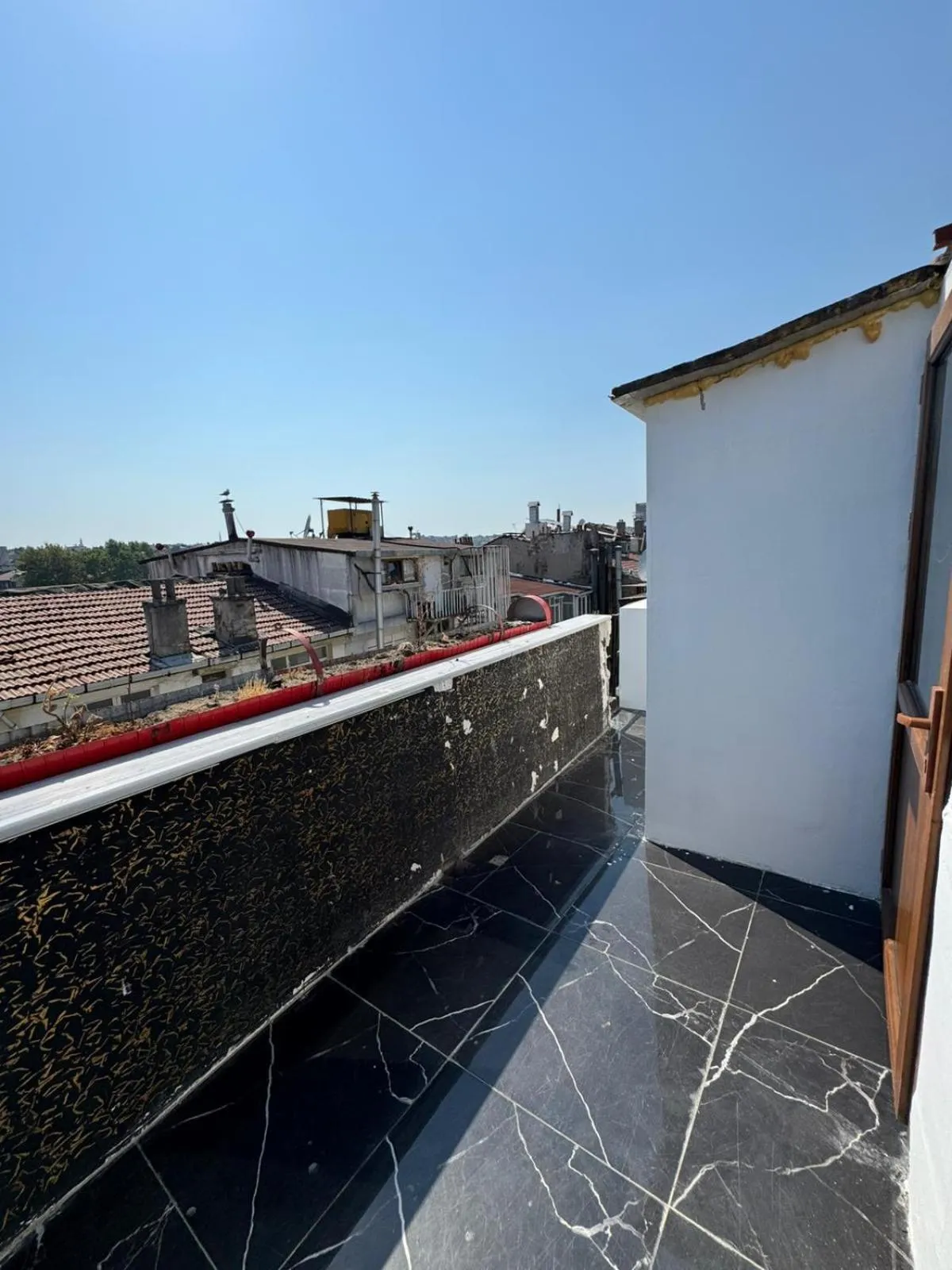 Balcony/Terrace in beyzade apart hotel