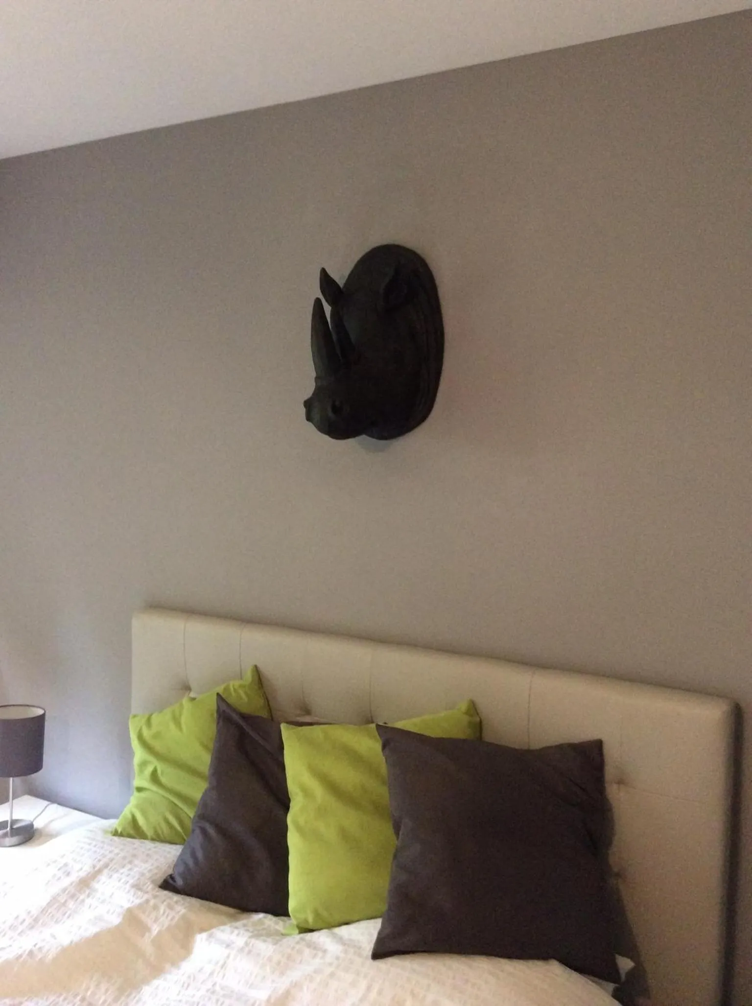 Decorative detail, Bed in B&B Uccle