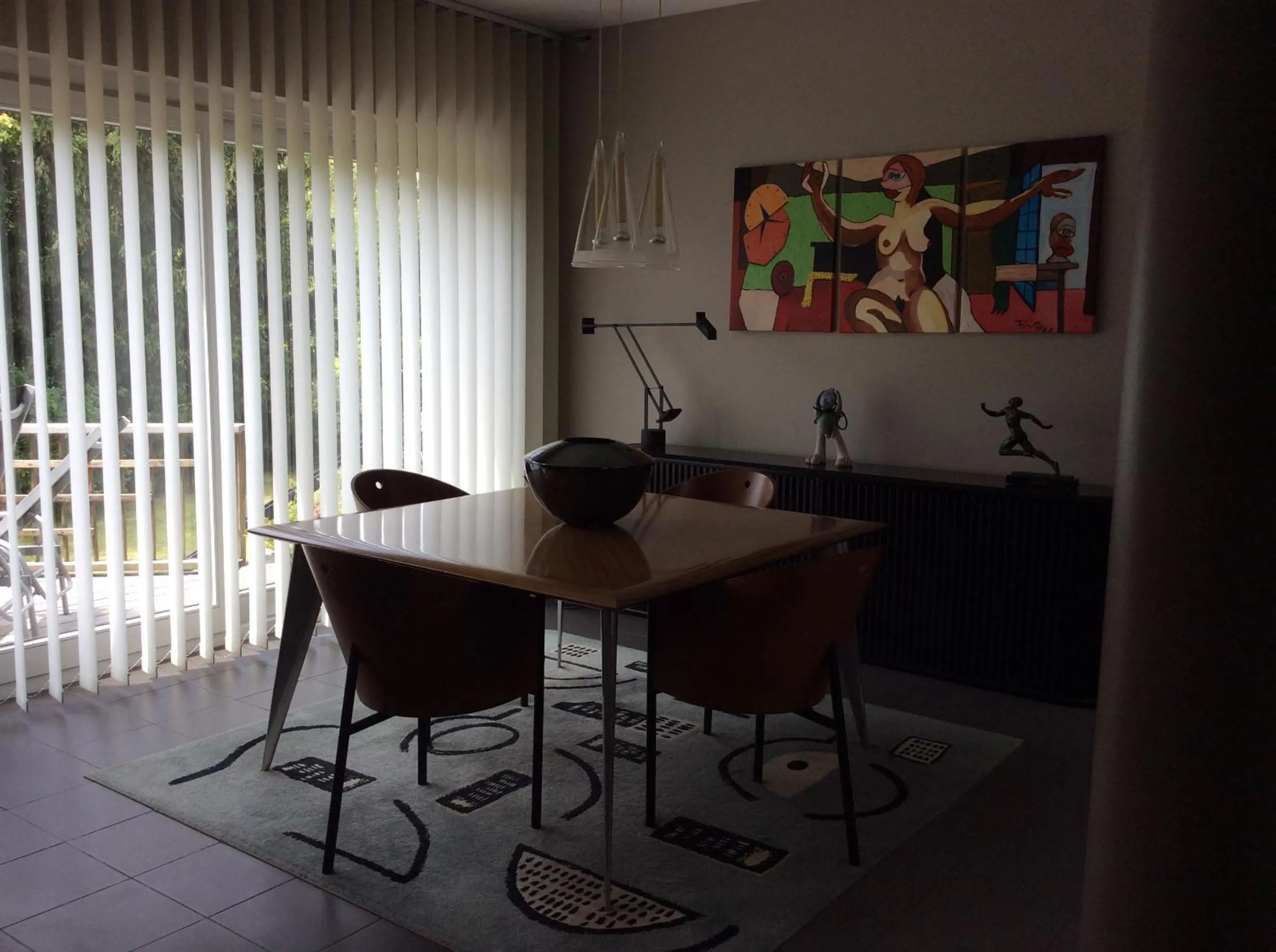 Decorative detail in B&B Uccle