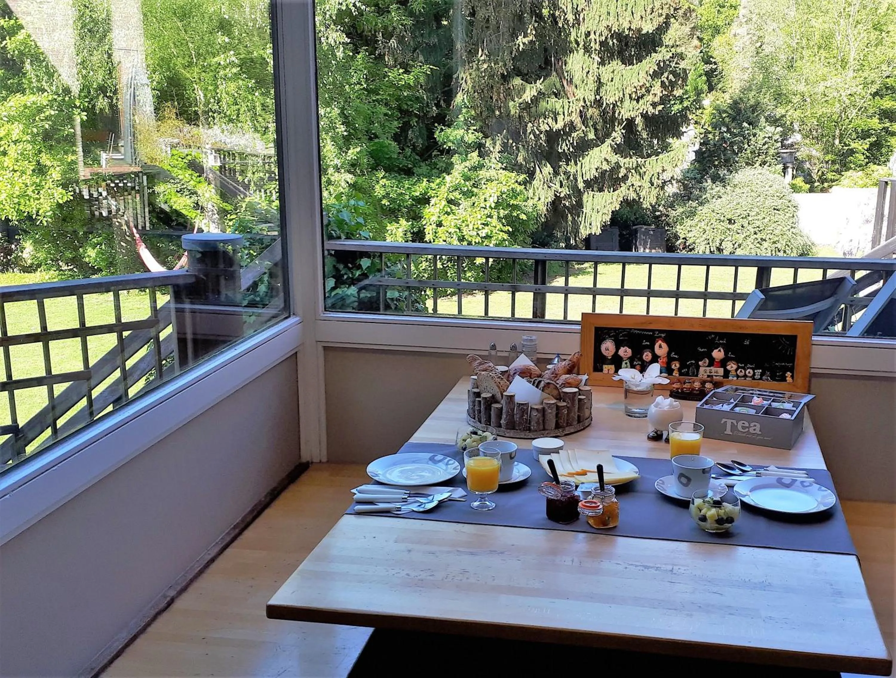 Continental breakfast in B&B Uccle