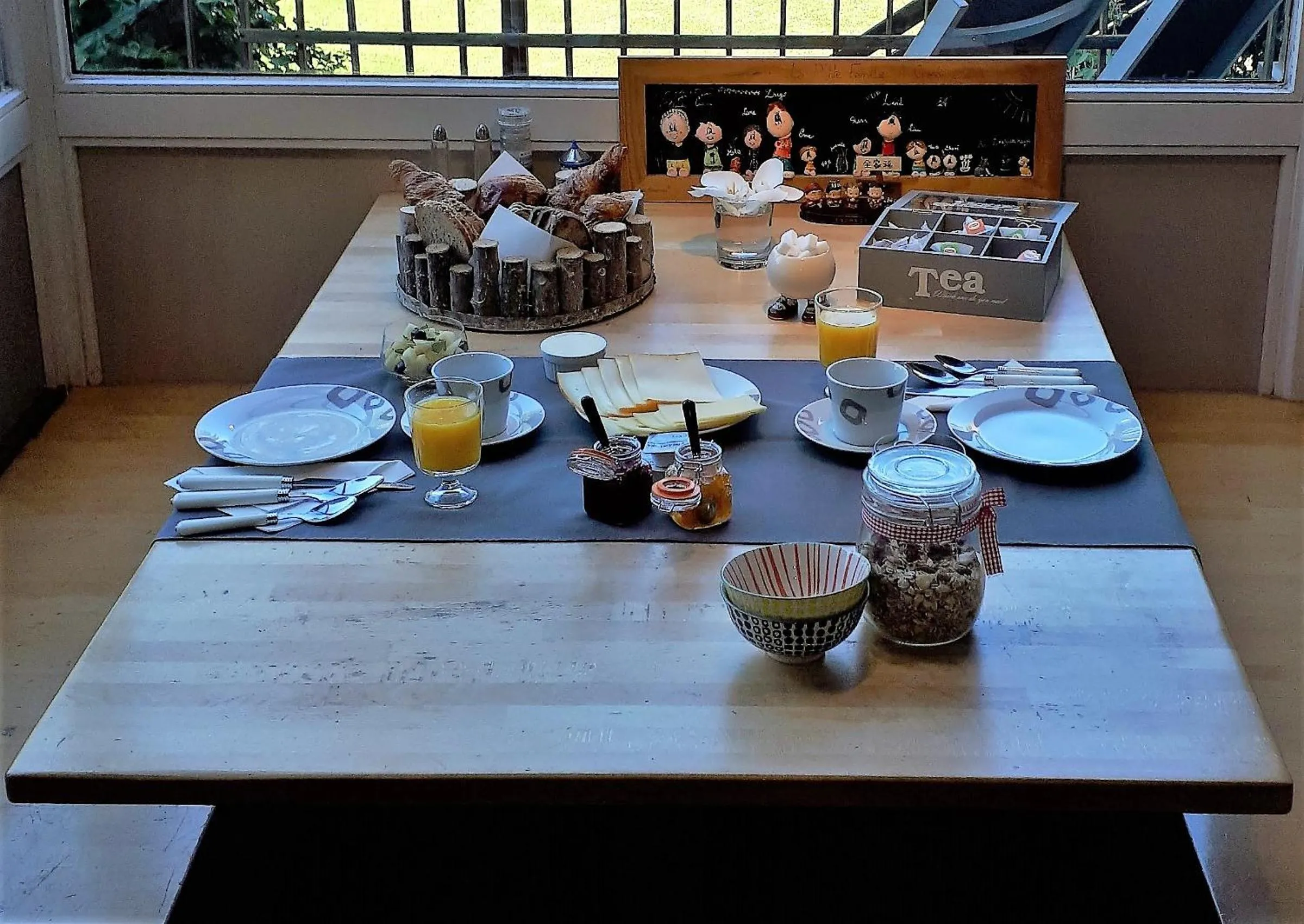 Continental breakfast in B&B Uccle