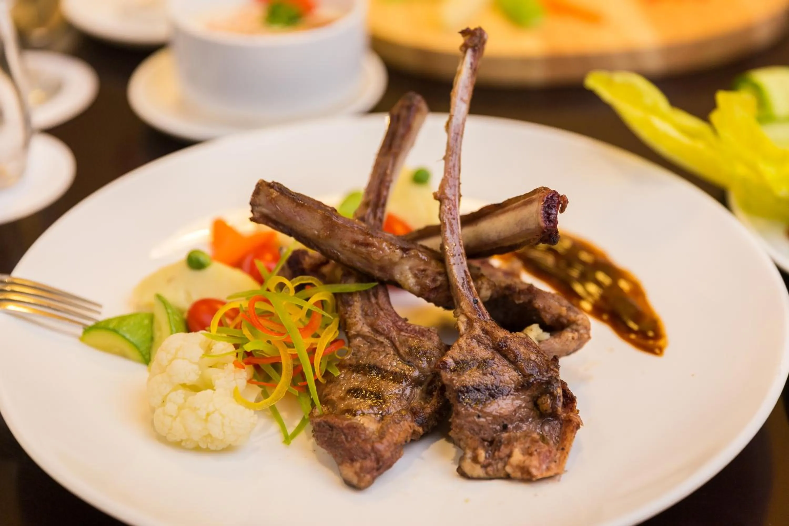 Dinner in Holiday Jazan Hotel