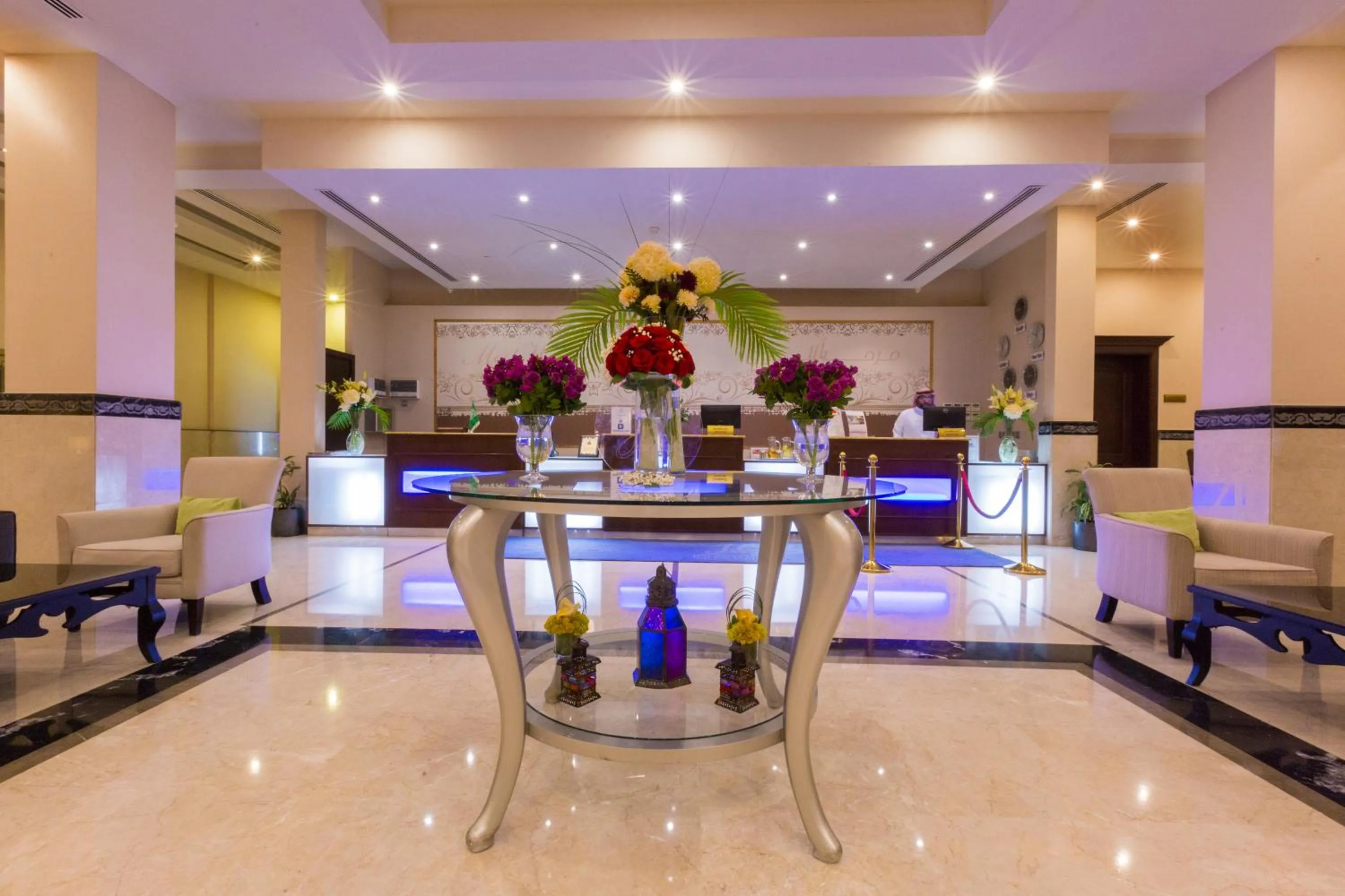 Lobby or reception in Holiday Jazan Hotel