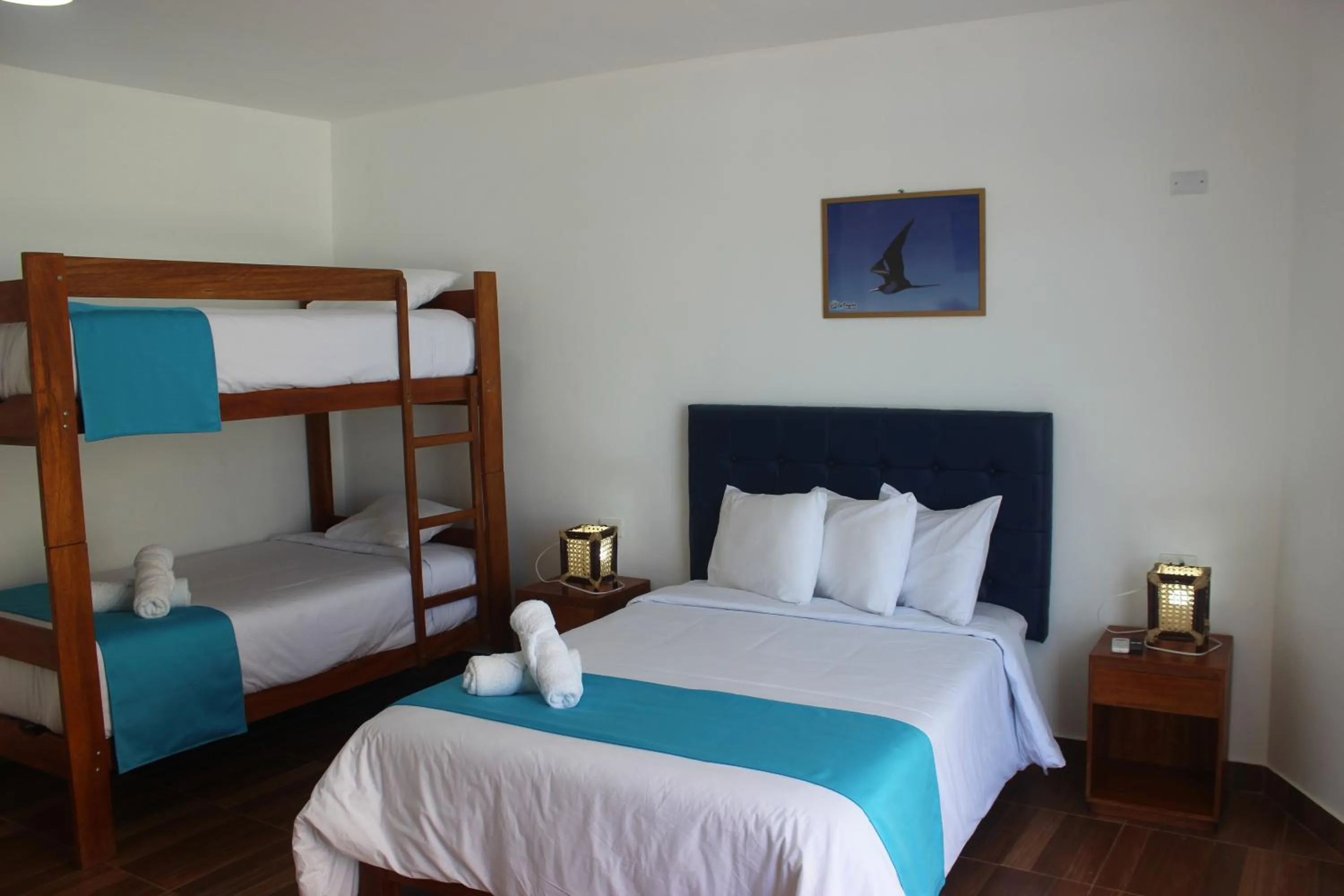 Bed in Las Fragatas Casa Hotel