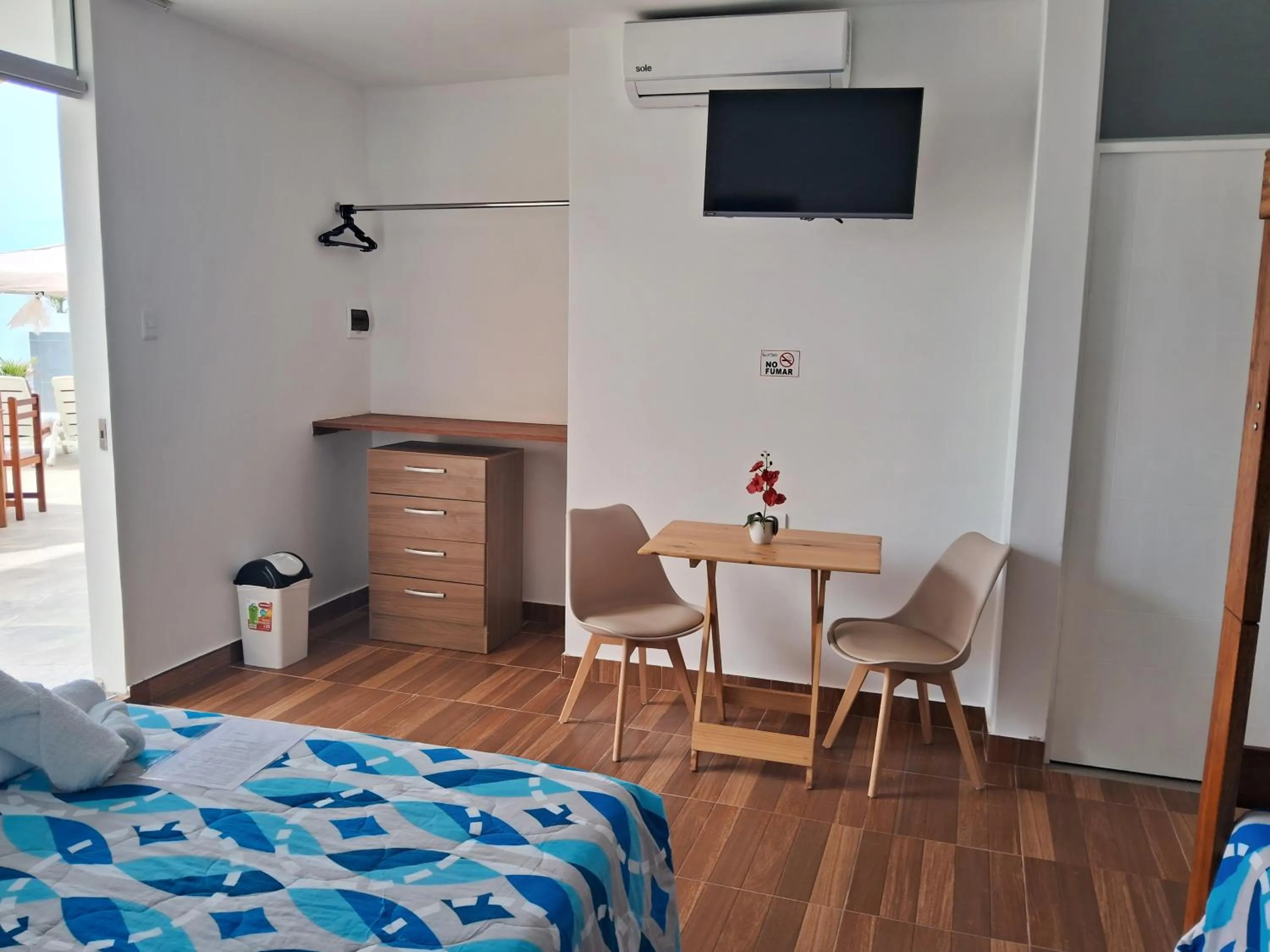 Bed in Las Fragatas Casa Hotel