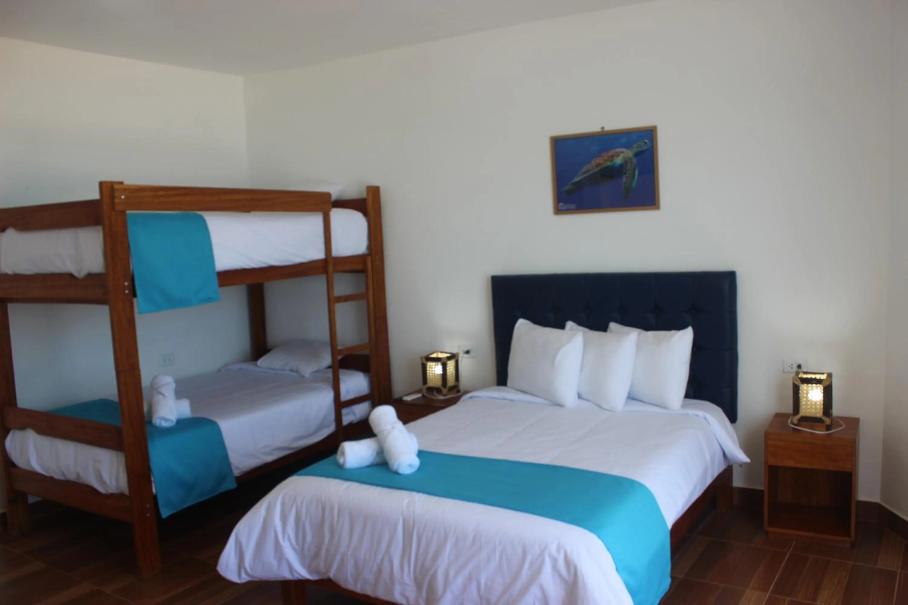 Bed in Las Fragatas Casa Hotel