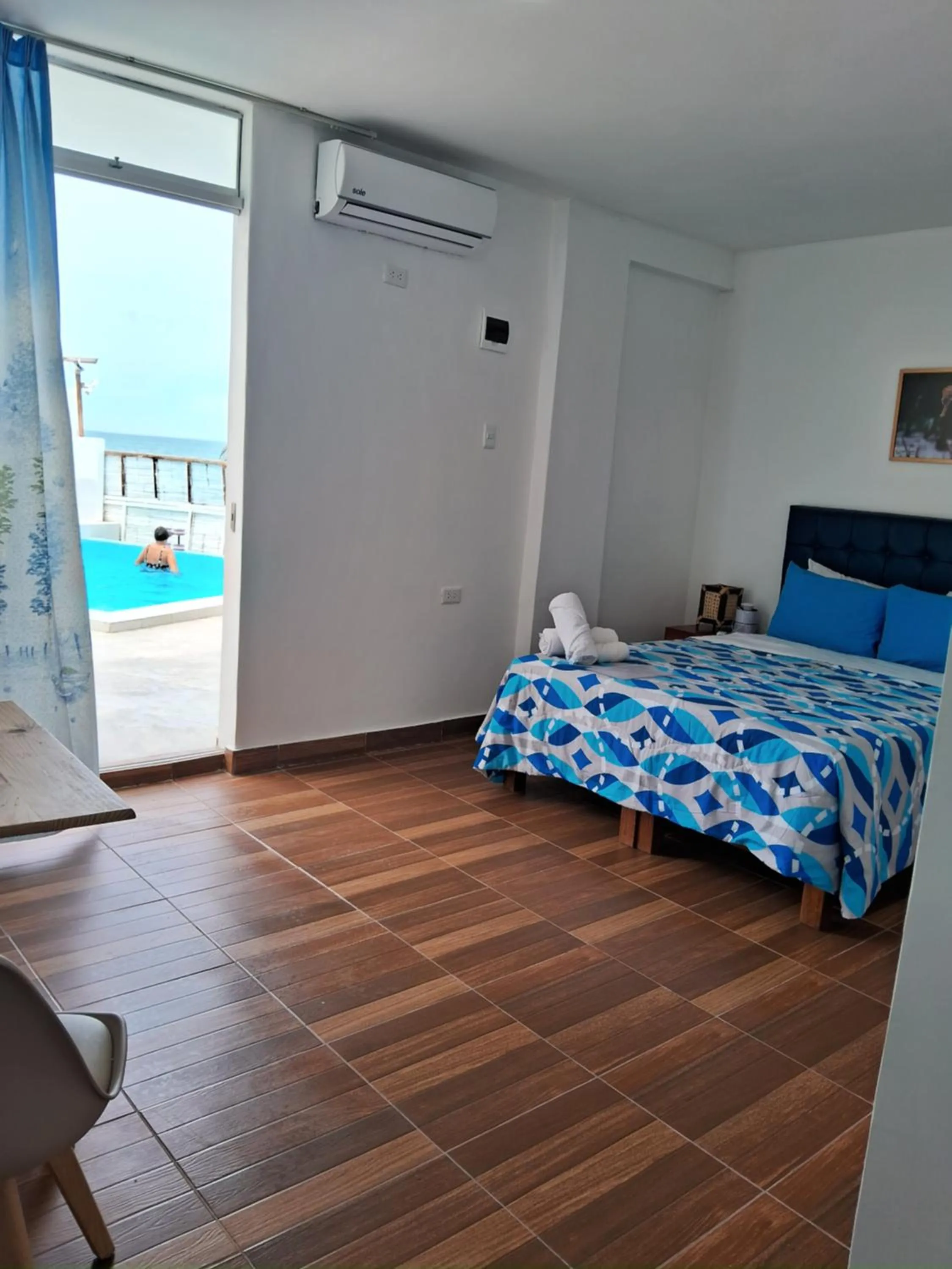 Bed in Las Fragatas Casa Hotel