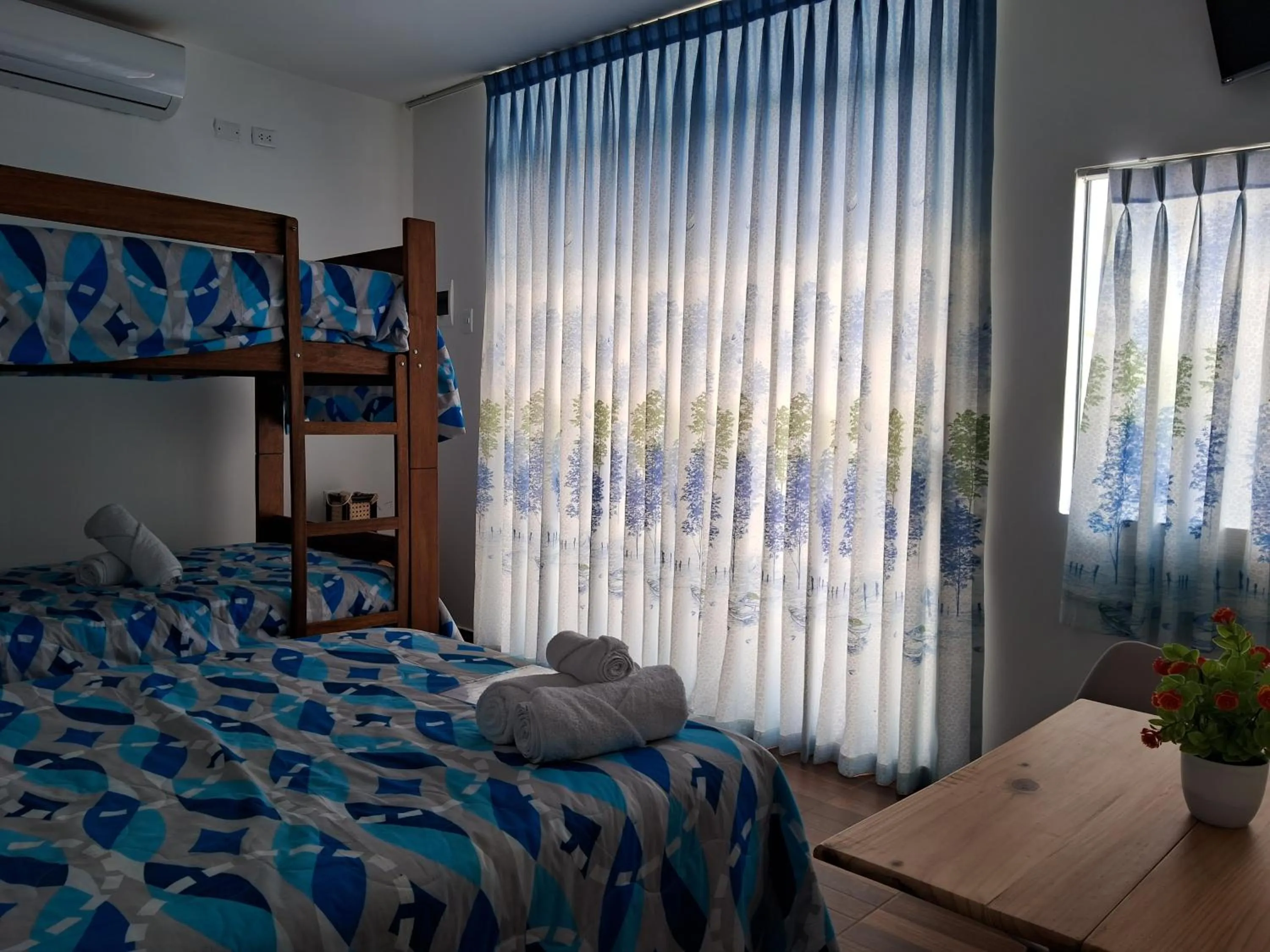 Bed in Las Fragatas Casa Hotel