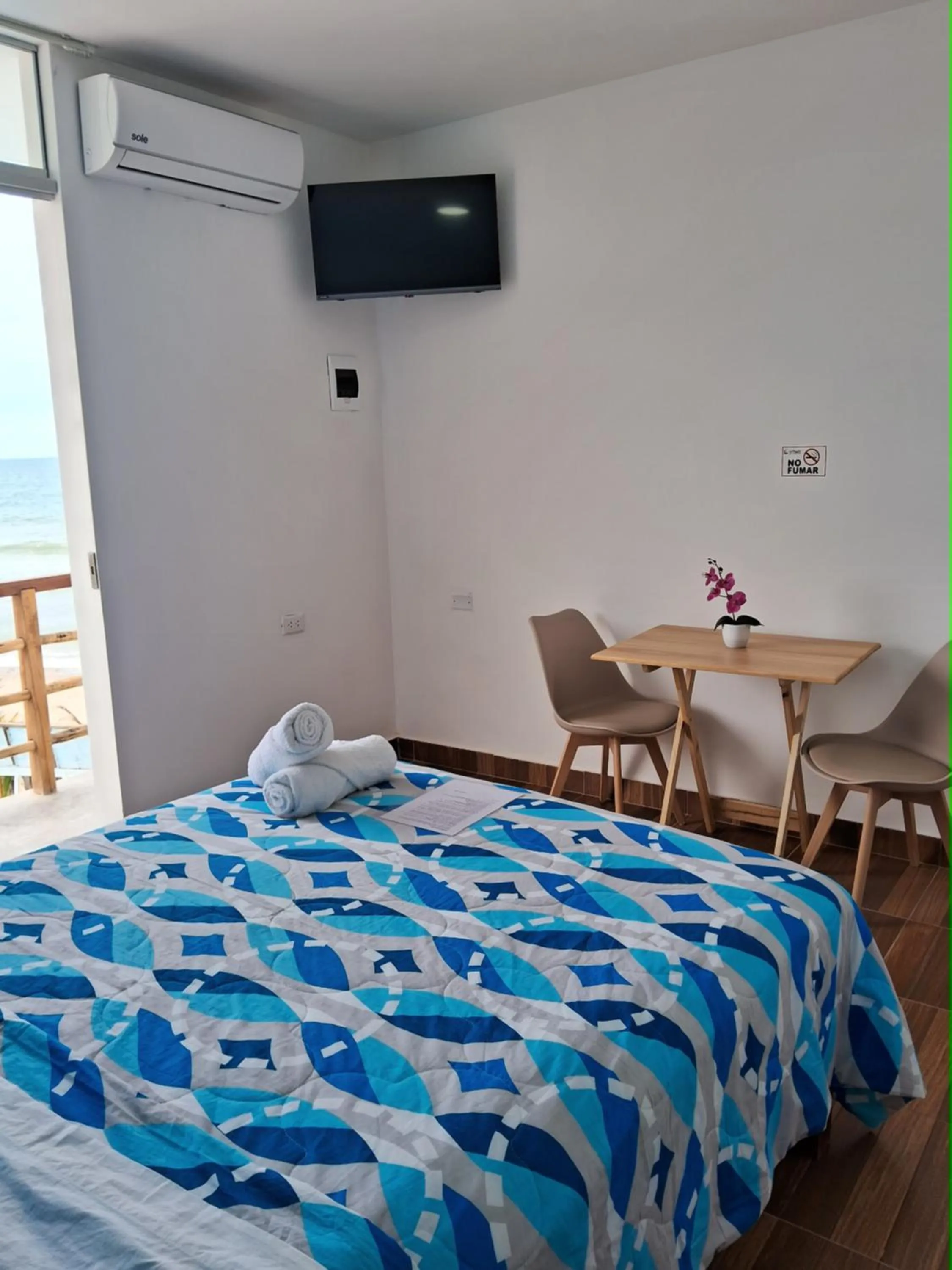 Bed in Las Fragatas Casa Hotel